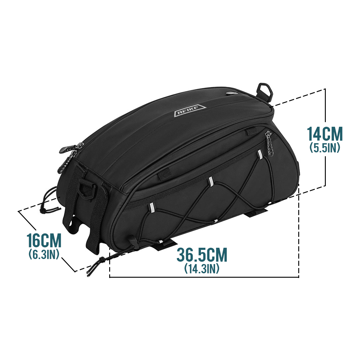 Wasserdichte Gepäckträgertasche Für Fahrräder, Isolierte Tasche, Gepäckträgertasche, Hecktaschentasche, Rucksacktasche, Umhängetasche