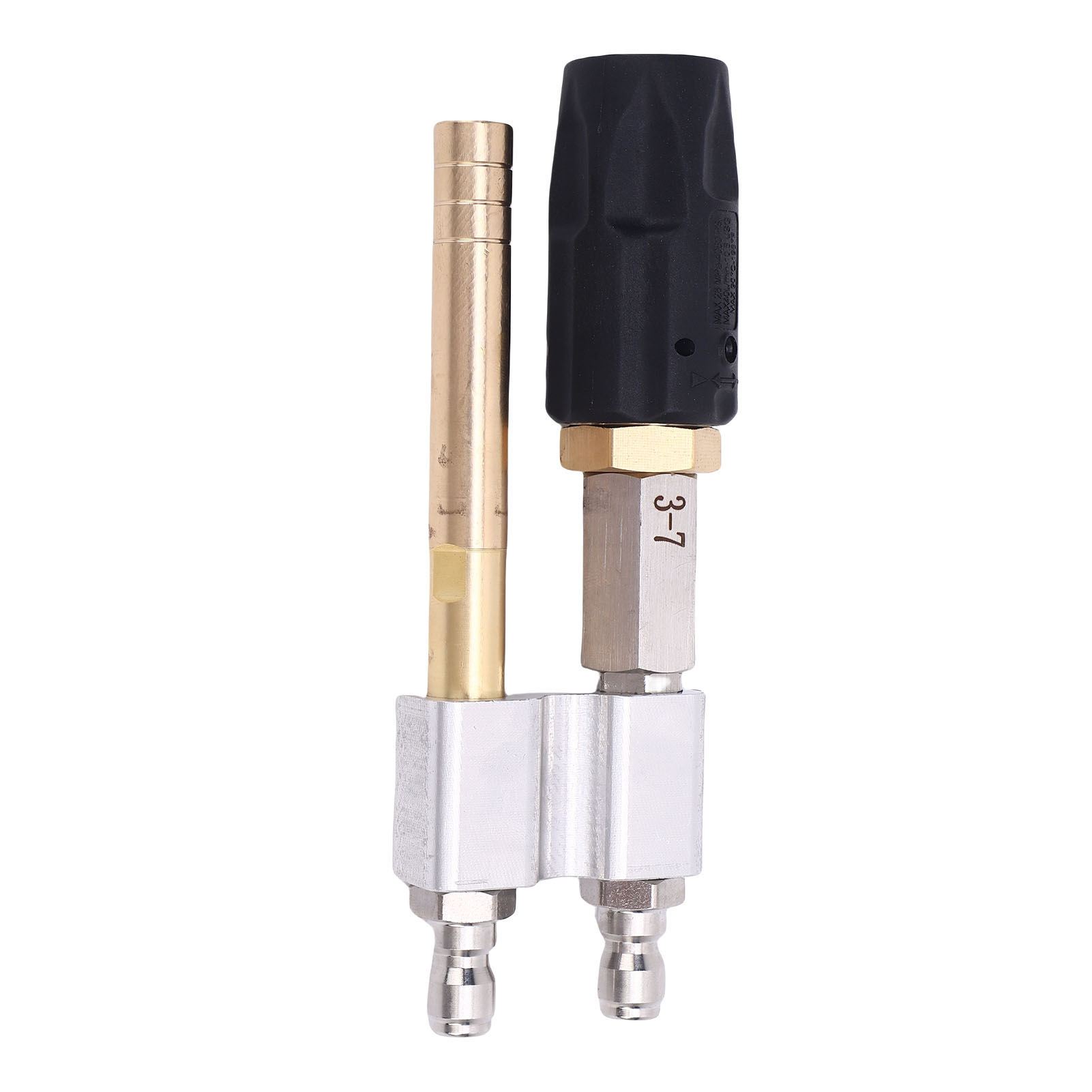 Hochdruckreinigerdüse 1000 Bis 4050 Psi, 1/4" M5 Schnellanschluss, Schwenkdüse, Sprühwinkel 0 Bis 60°, Durchflussmenge 3 Bis 7 Gpm, Softwash-düse