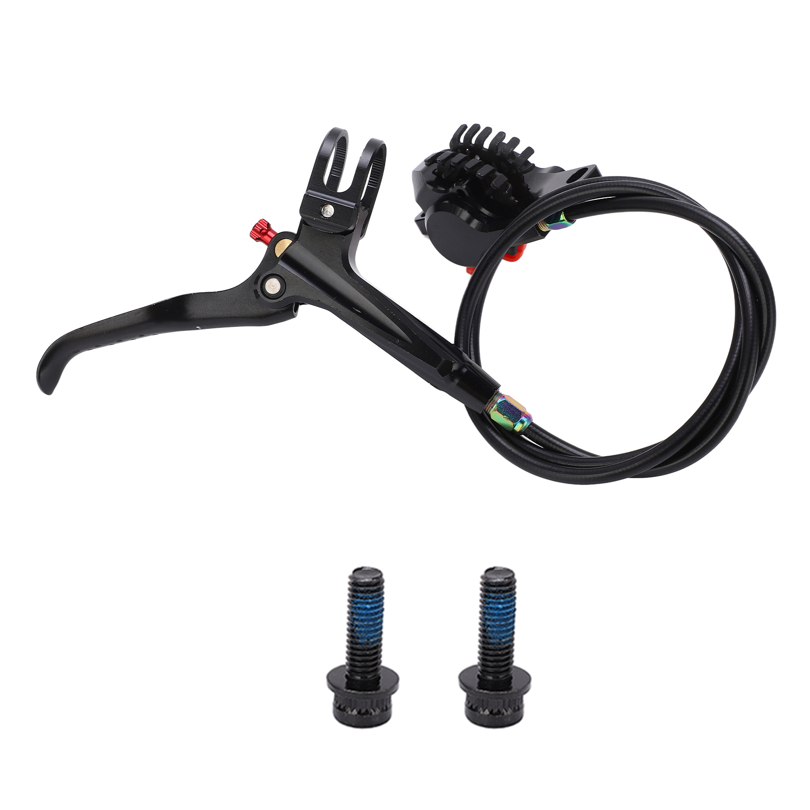 Meijun Hydraulischer Scheibenbremssattel Für Mountainbikes, Schwarz
