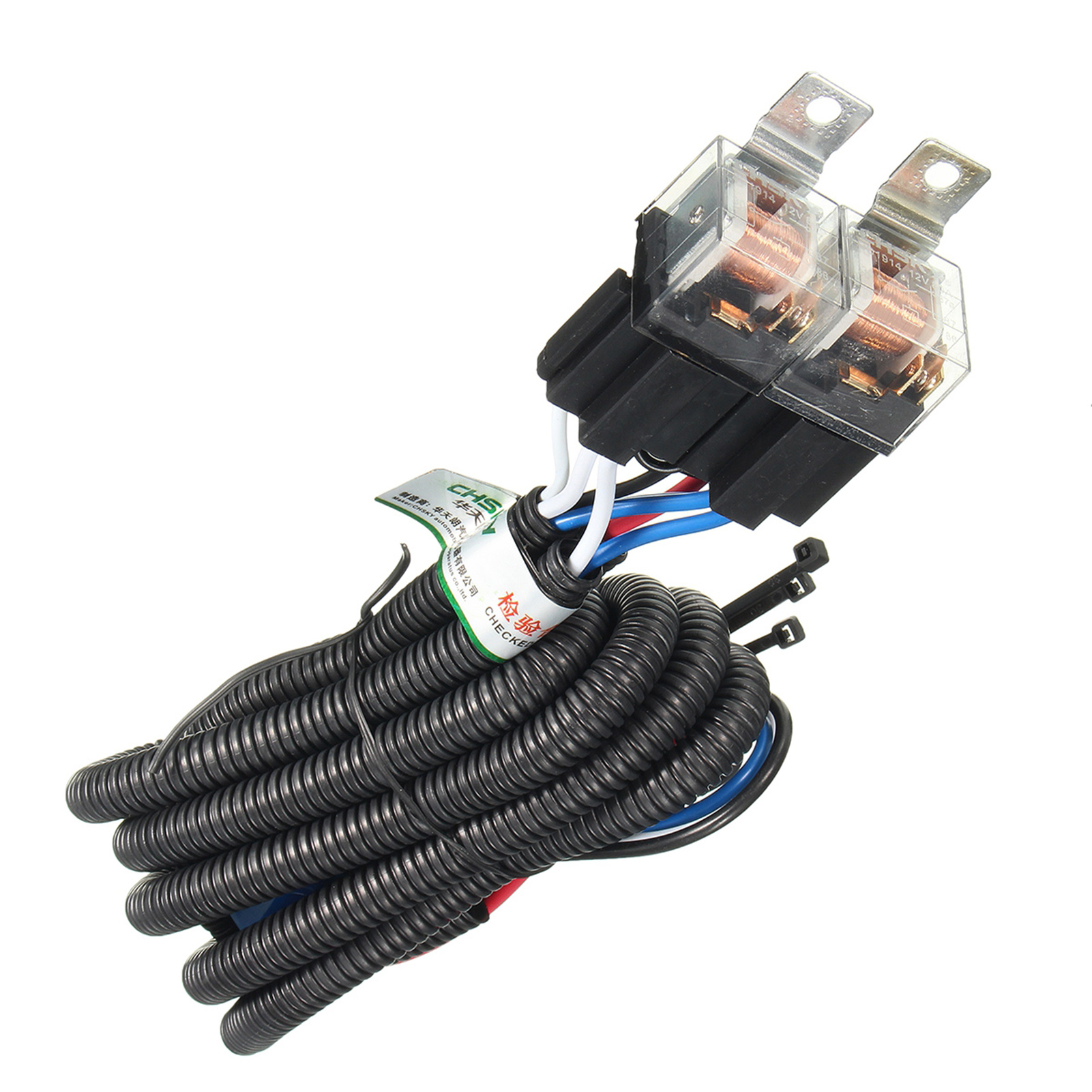 Kabelbaum Für 12v Auto H4 Scheinwerferrelais, Keramikfassung, Helligkeitsverstärker.