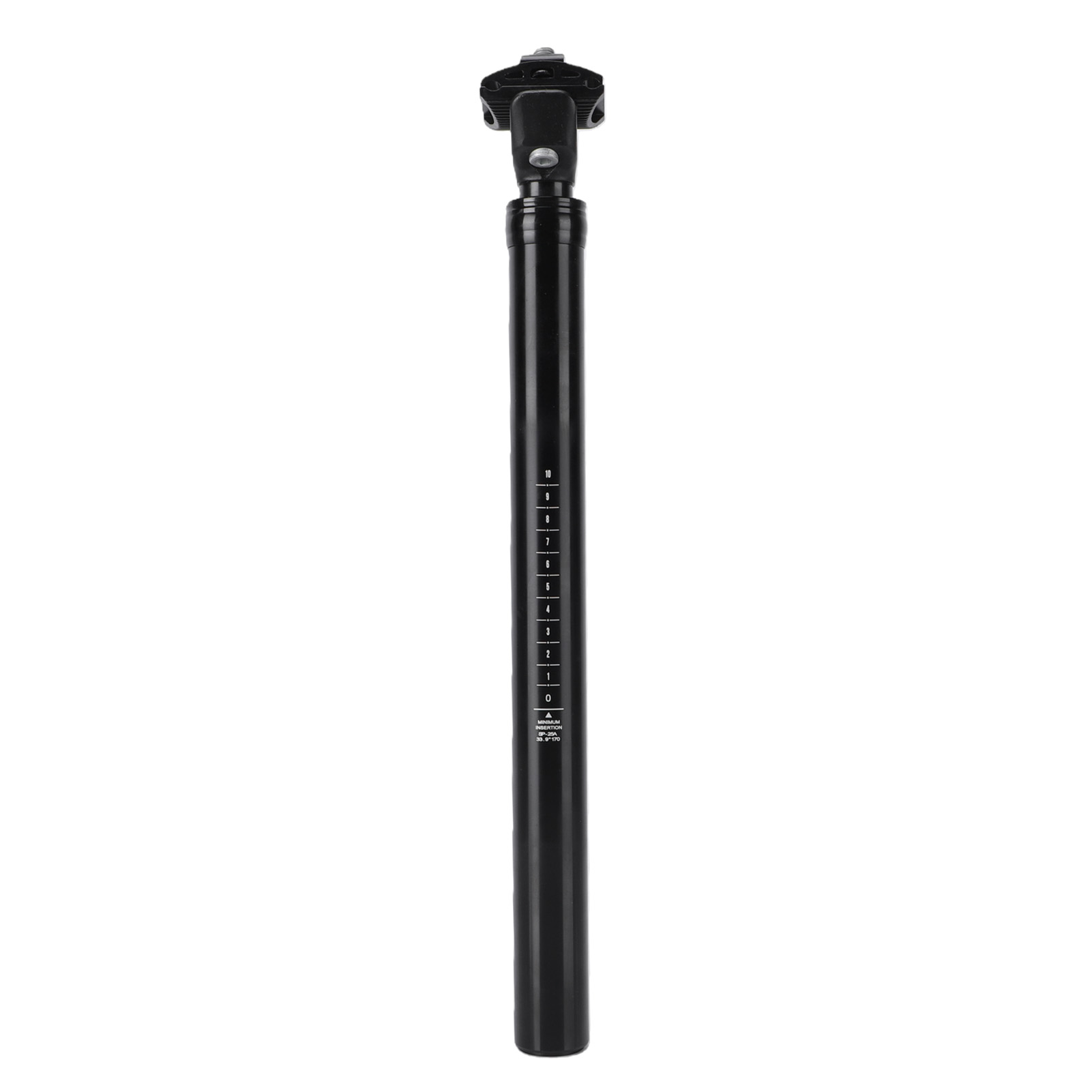Gefederte Sattelstütze Für Falträder, Manuell Verstellbarer Sattel, Höhenverstellbar, Stoßdämpfung, 33,9 X 580 Mm