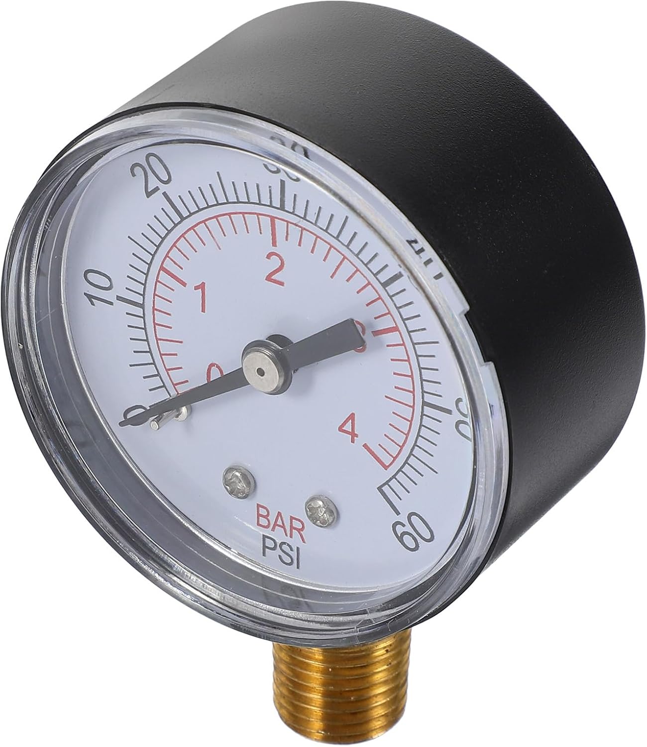 60 Kpa 1/4 Npt Pool-manometer – Zuverlässiges Zubehör Für Poolfilter – Professionelles Manometer Zur Prüfung Des Wasserdrucks In Whirlpools