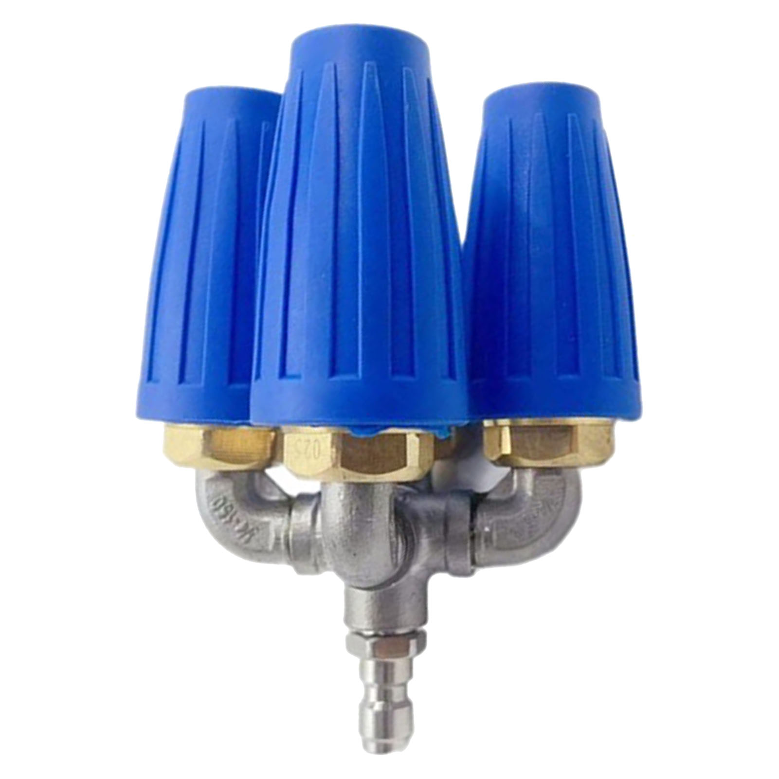 4-in-1 Turbodüse Für Hochdruckreiniger, 4000 Psi, 360°-drehung, Vierfache 2-zoll-düse Mit 1/4-zoll-schnellanschluss.