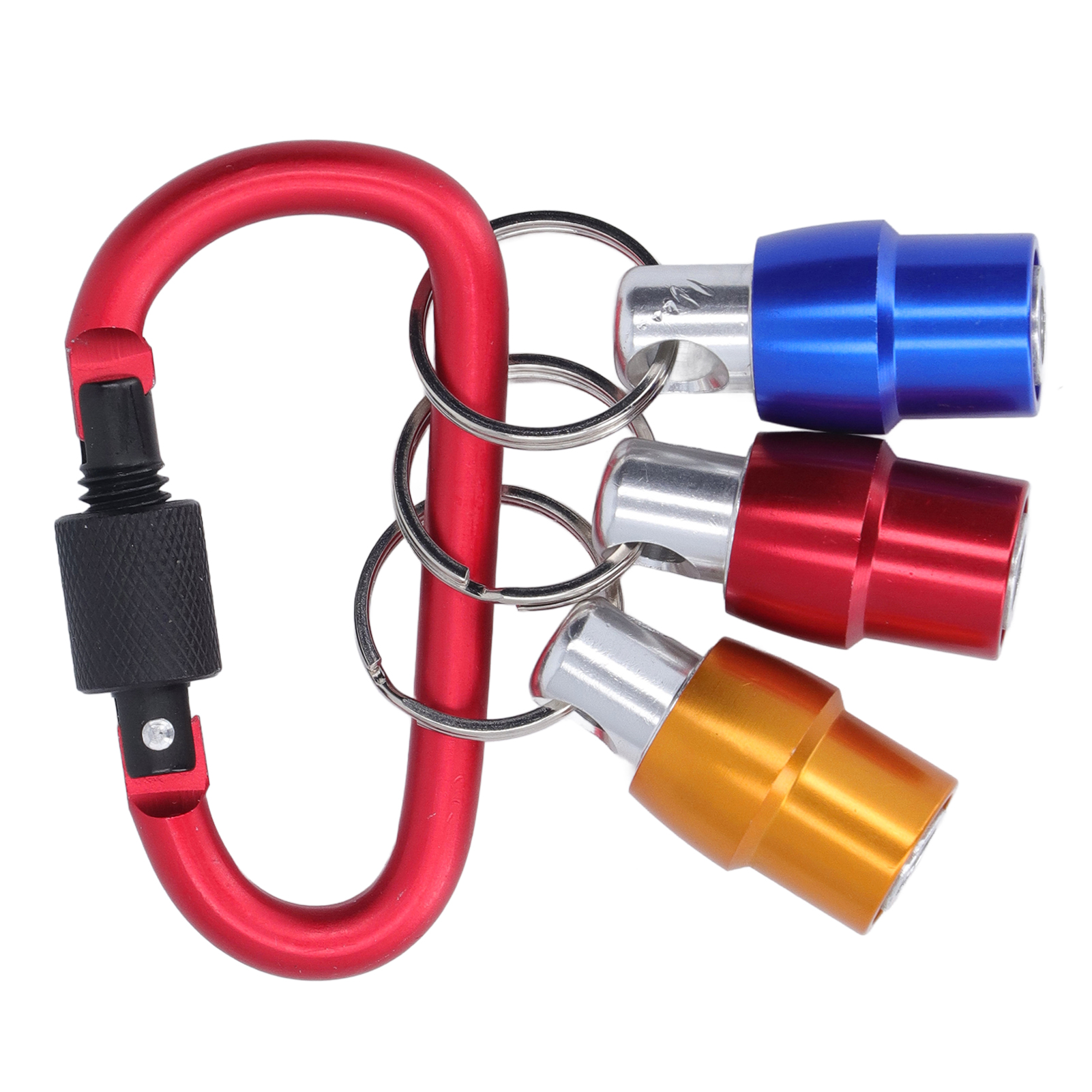 Sechskant-schraubendreher-bithalter, 3 Farben, Schnellwechselsystem, 1/4"-bohrerhalter, Rot