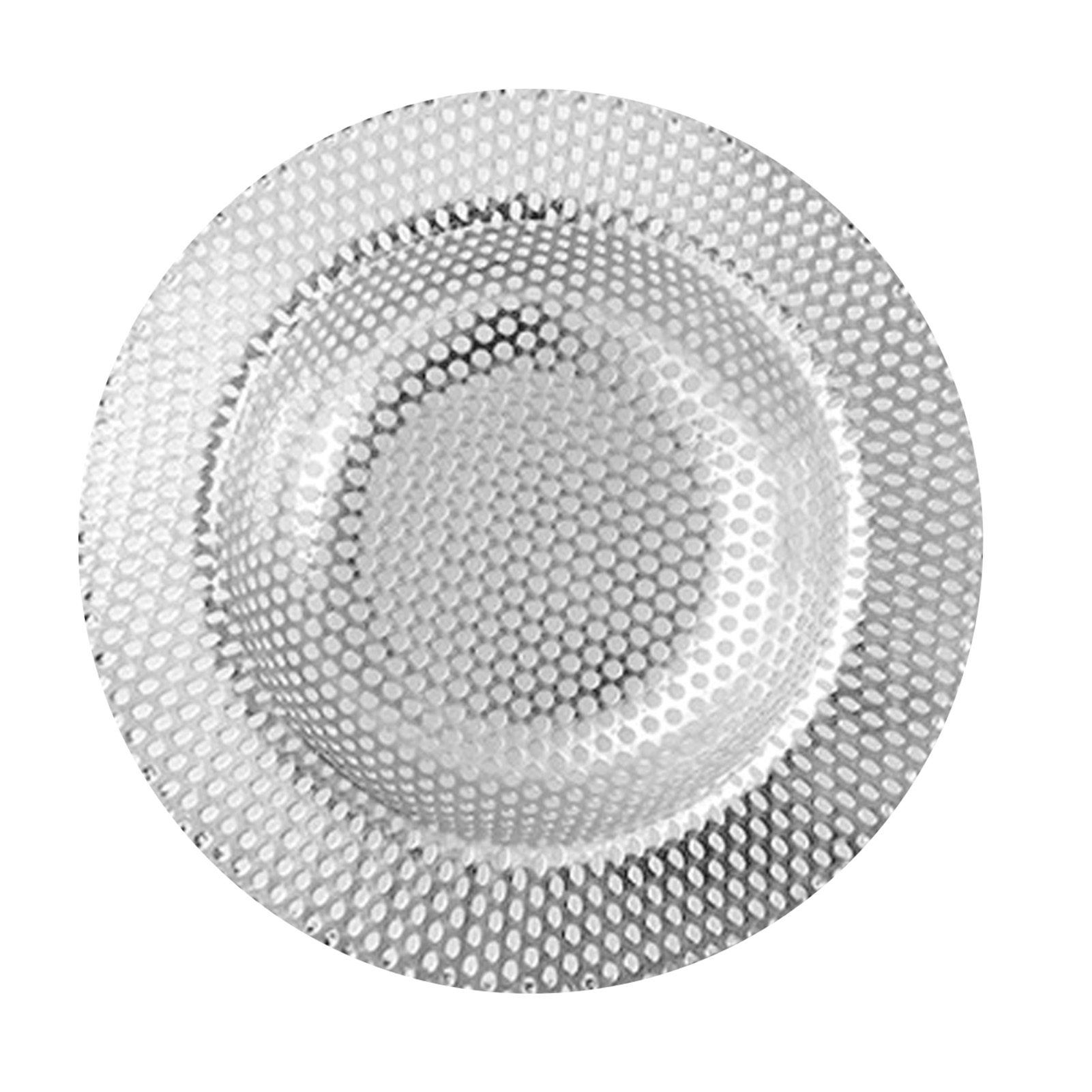 Rostbeständiger Abtropfkorb Aus Edelstahl Für Die Küchenspüle, Großer Abtropfkorb Mit Breitem Rand Für Den Hausgebrauch, Außendurchmesser M 9 Cm / 3,5 Zoll