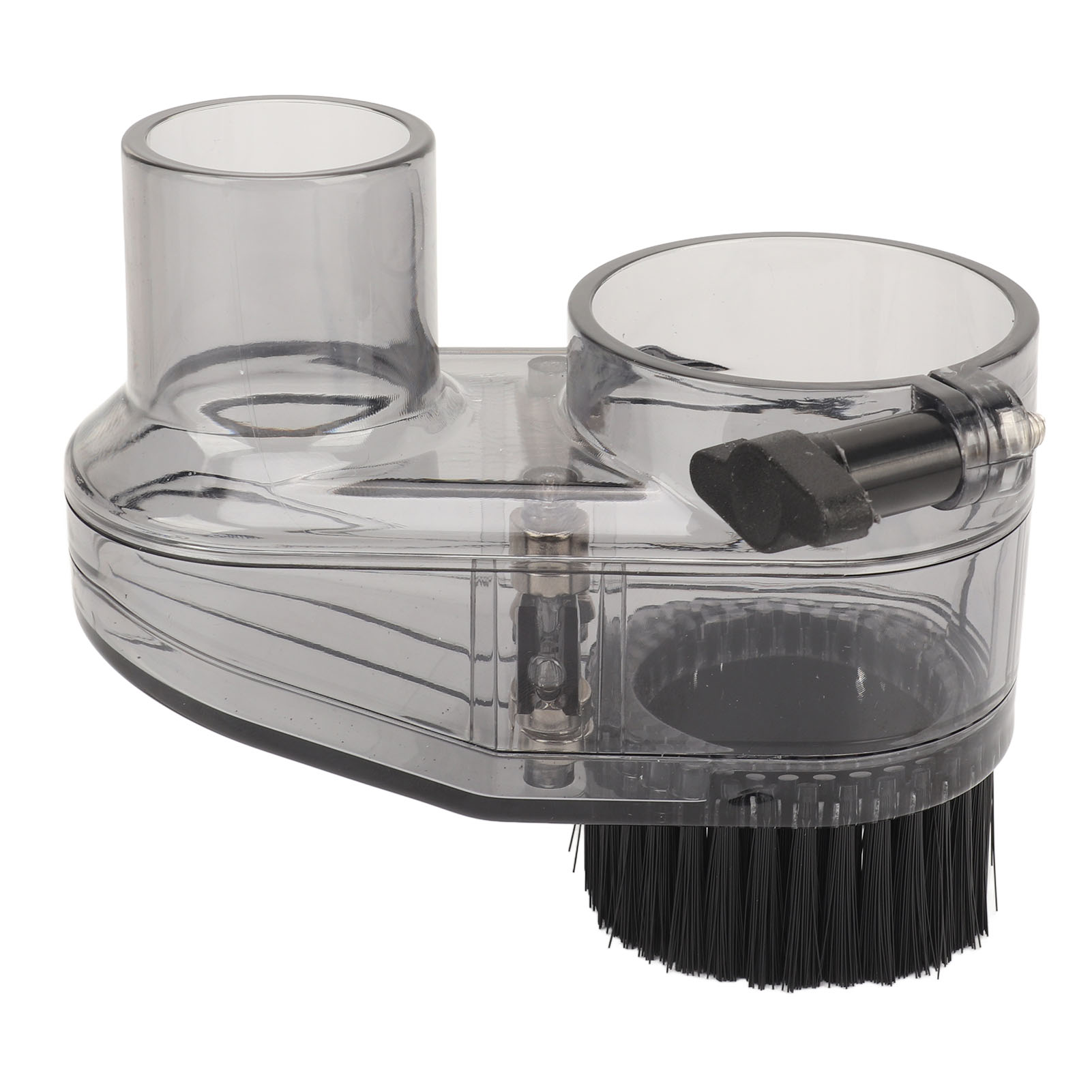 Transparenter Staubabsaugschuh Mit 52 Mm Durchmesser Für Cnc-fräsmaschinen, Mit Schlauch Mit 38 Mm Durchmesser, Kompatibel Mit 52-mm-spindelmotoren Und Fräsmaschinen.