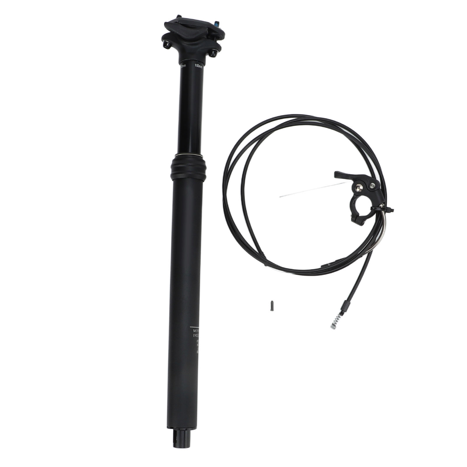 Teleskop-sattelstütze Mit Innenliegendem Kabel, Aus Aluminiumlegierung, Regen- Und Staubdicht, Für Professionelle Fahrräder, Mit Hydraulischem Hubsystem.
