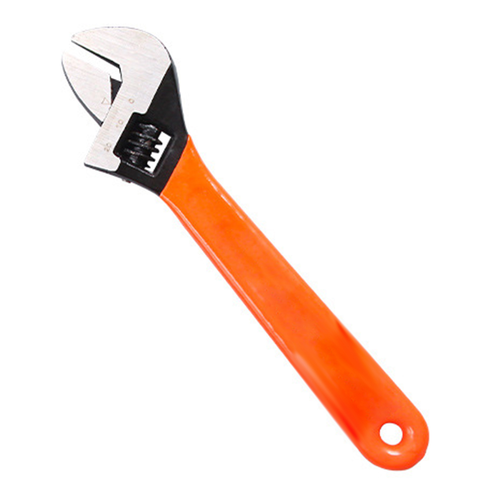 Verstellbarer 20 Cm (8 Zoll) Schraubenschlüssel Aus Hochkohlenstoffhaltigem Stahl, Hohe Härte, Kratzfest Und Rostbeständig, Für Wartungs- Und Reparaturarbeiten.