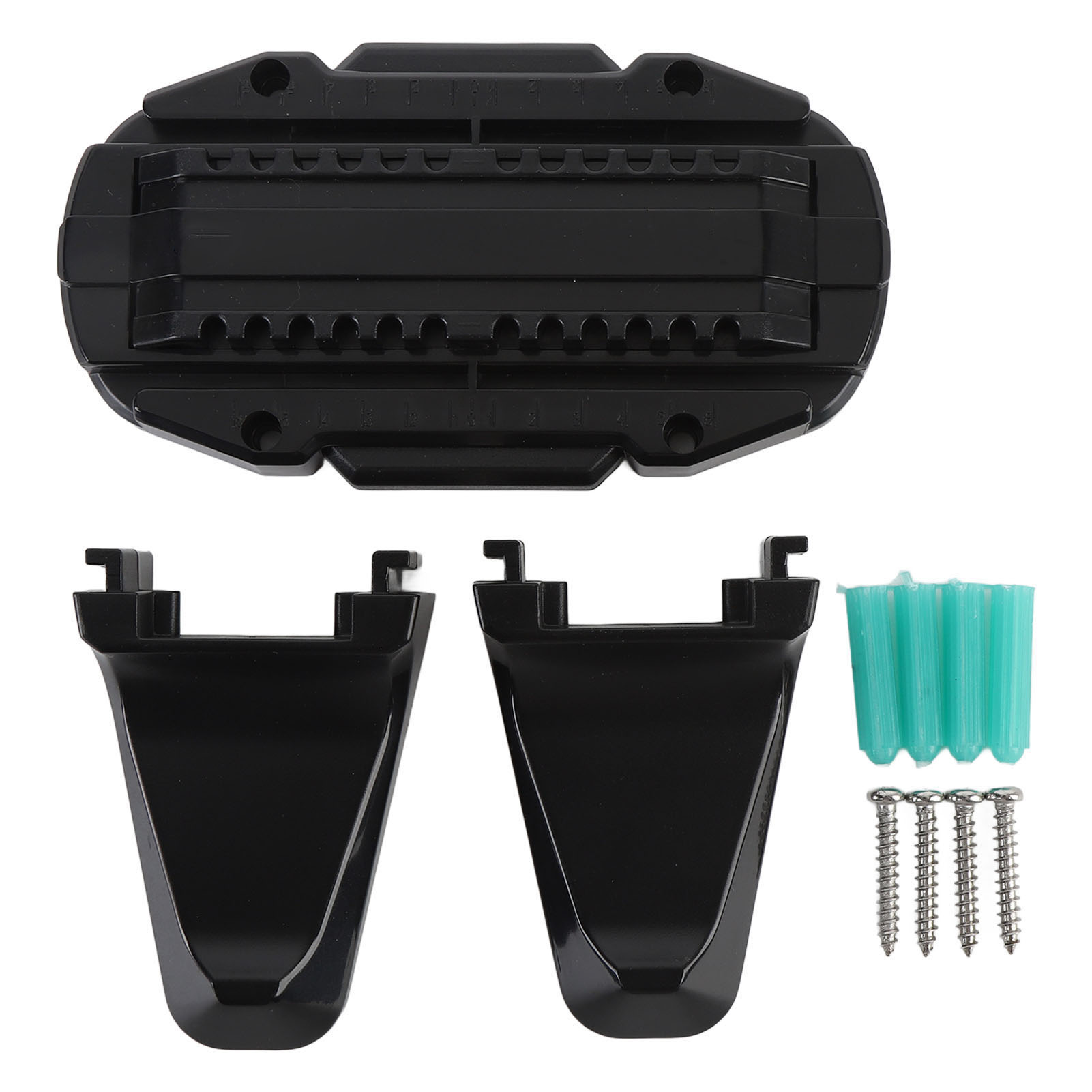 Kunststoff-wandfahrradständer, Verstellbar, Vertikal, Tragkraft Bis Zu 30 Kg (66 Lb), Für Garage Oder Zuhause.