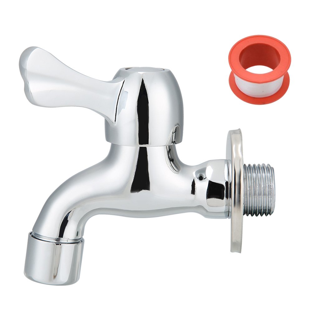 Kleiner G1/2" Kupfer-einzel-kaltwasserhahn Mit Schnellöffnung, Ideal Für Waschmaschine, Wischmopp, Poolbecken Oder Poolwasserhahn.