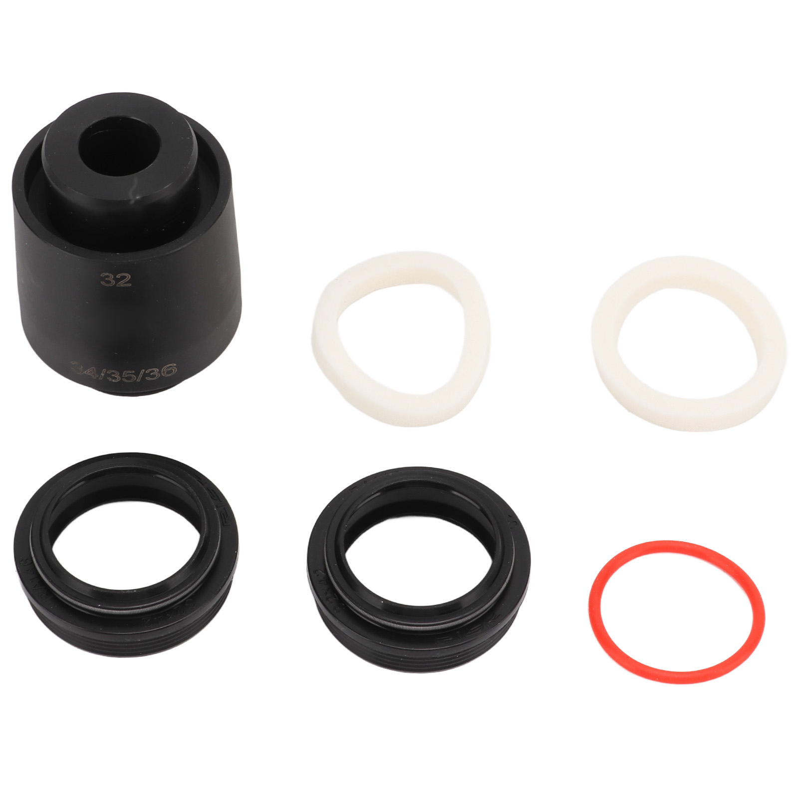 Risk Staubdichtungs-montagewerkzeug Mit 32 Mm Staubabstreifer-set Für Federgabelbeine (32 Mm, 34 Mm, 35 Mm, 36 Mm).