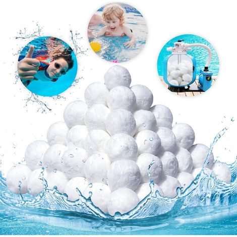 700g Poolfilterkugeln, Sandfilter, Poolfilterkugeln, Sandfilter, Poolreinigungszubehör, Sandfilter, Schwimmbad, Filterpumpe