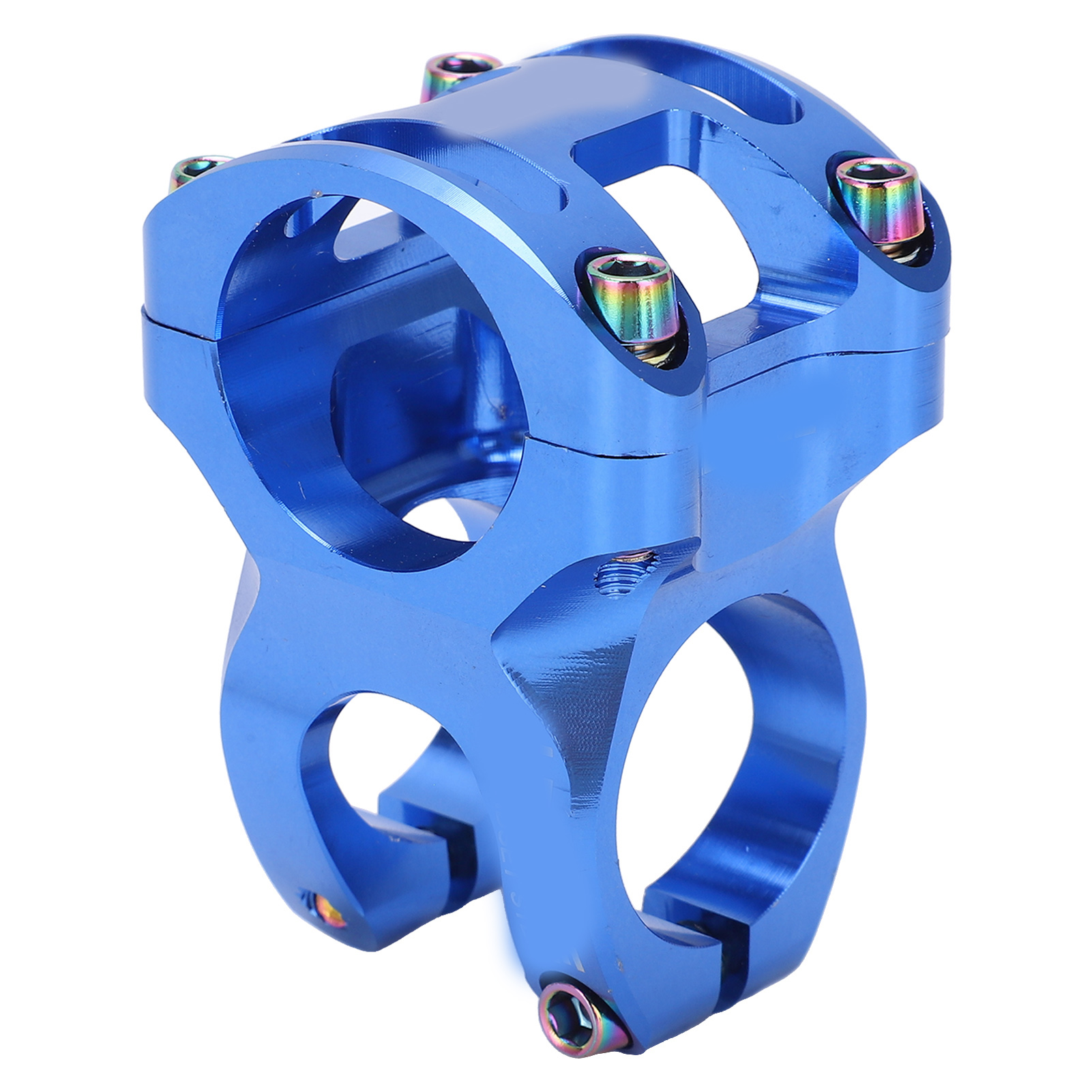 Lebycle Fahrrad-vorbau, 31,8 Mm, Kurz, Hohl, Cnc-gefräst, Aluminiumlegierung, Speed-drop-vorbau, Blau