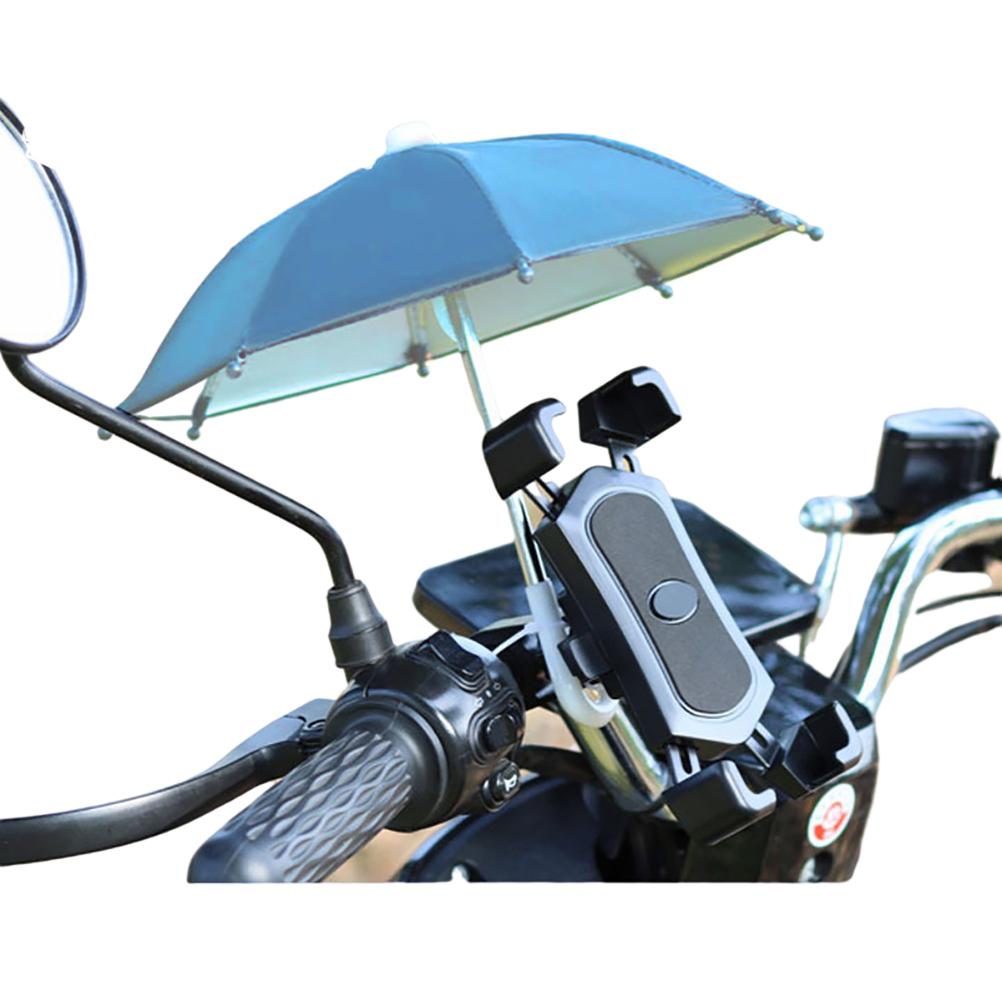 Handy-sonnenschutz, Handyhalterung, Mini-sonnenschirm, Spielzeug-fahrradschirm, Handyhalter