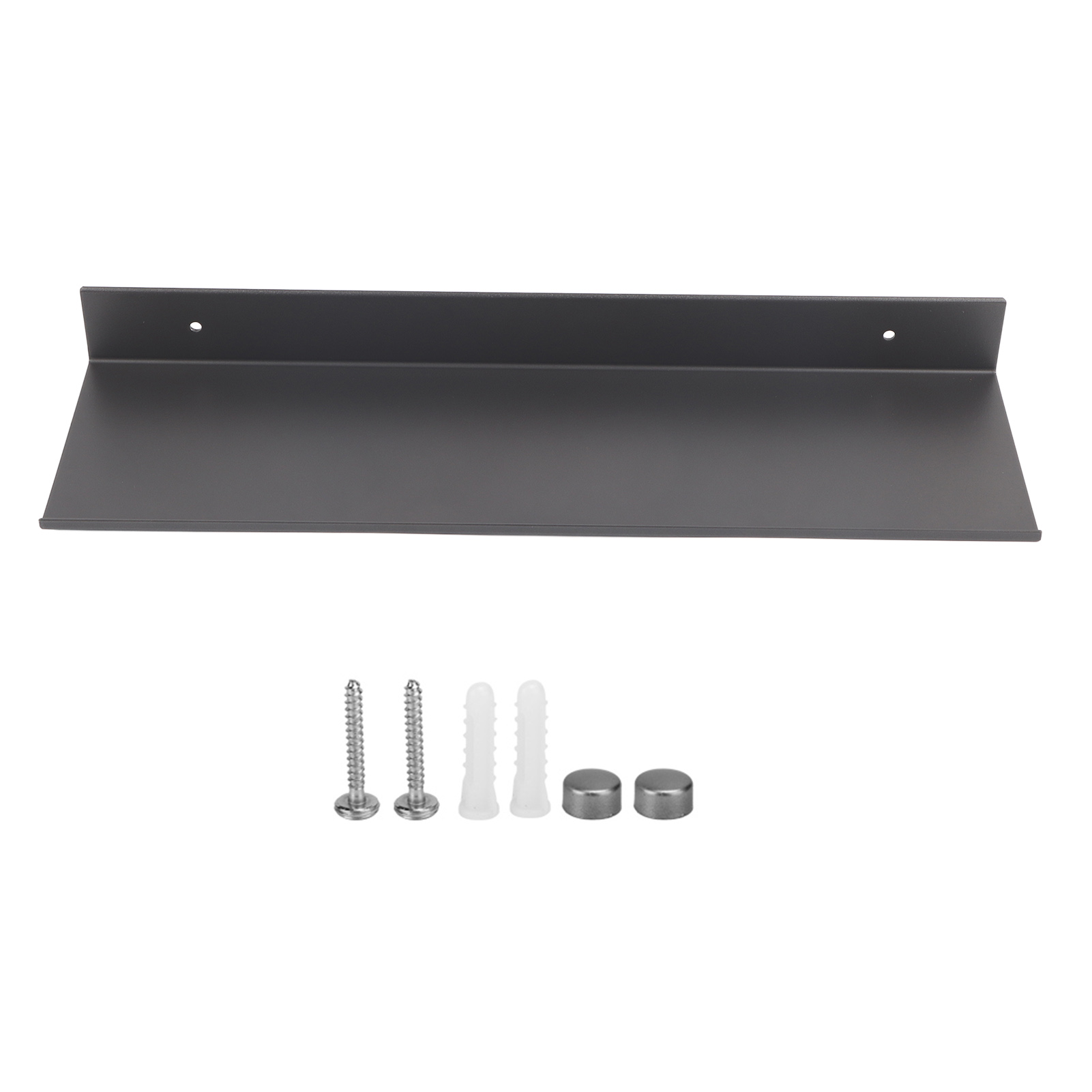 Wandregal Aus Aluminium Fürs Badezimmer, Integrierter Stauraum, Dusch-/badewannenzubehör, 40 Cm