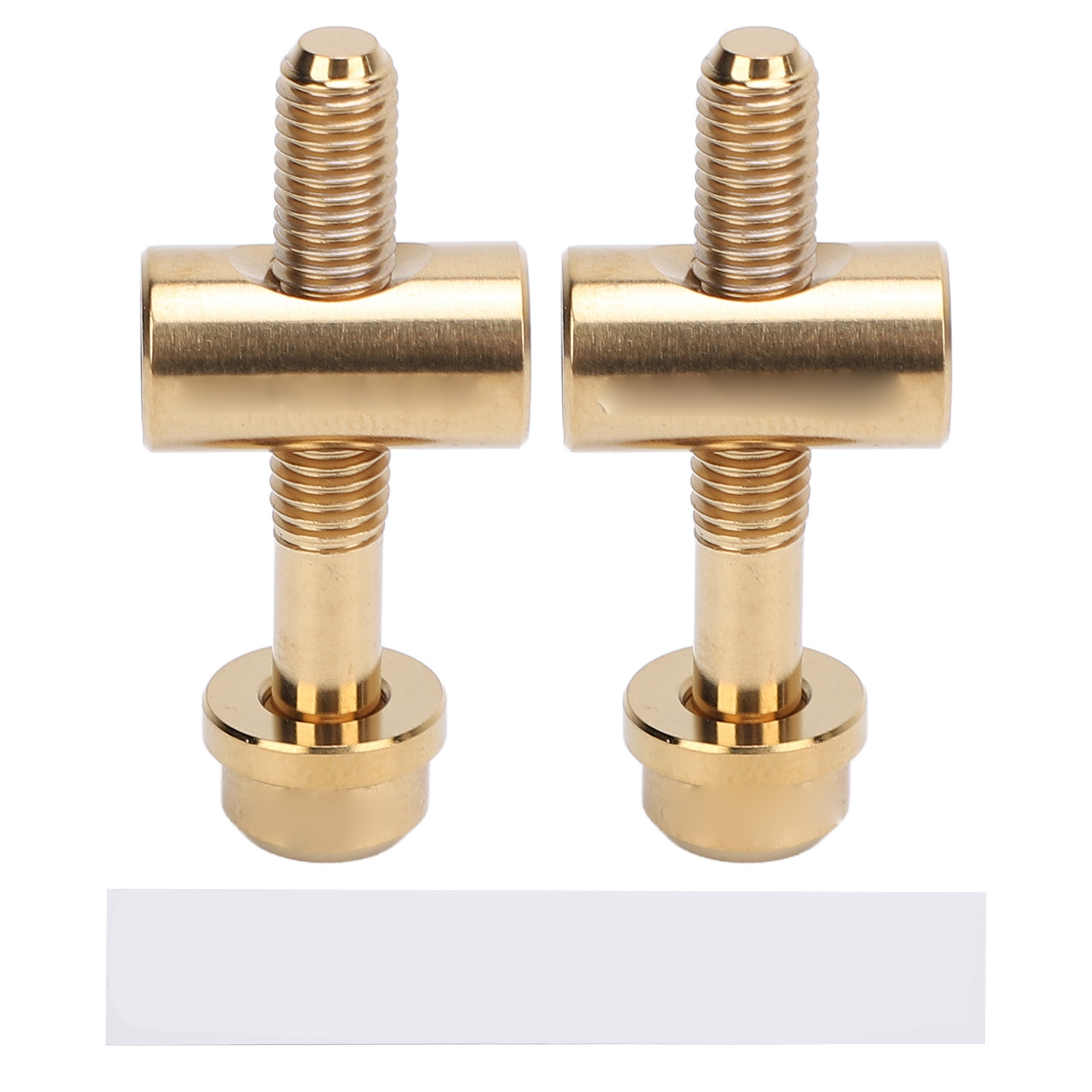Set Mit 2 M5x30 Mm Befestigungsschrauben Für Fahrradsattelstützen Aus Titanlegierung, Für Diy-ersatzteile, Goldfarben