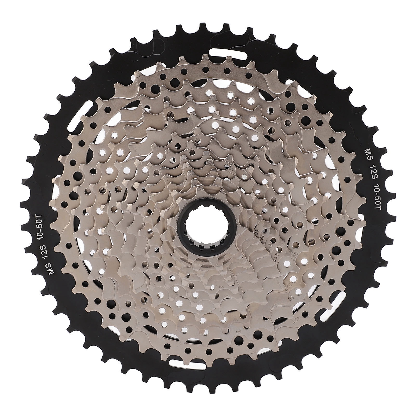12-fach Kassette Für Mountainbikes, Leichtes Ritzel Mit 10 Bis 50 Zähnen, Freilauf Für M7100 Und M8100