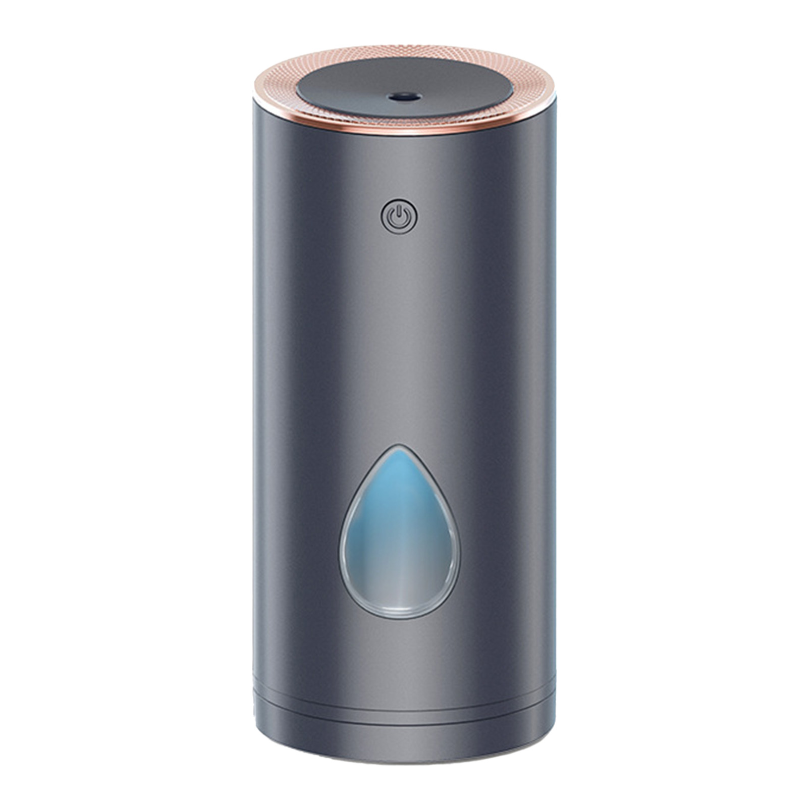 Luftbefeuchter Für Zuhause, Schlafzimmer Oder Büro, Usb-anschluss, Aromatherapie, Großes 260-ml-fassungsvermögen, Grau