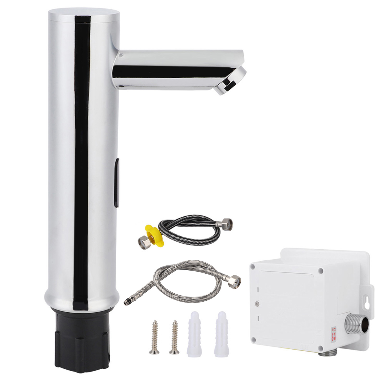 G1/2" Berührungslose Automatische Sensorarmatur Für Badezimmer, Berührungslose Reinigung (20 Cm Für Unterbauspülen)