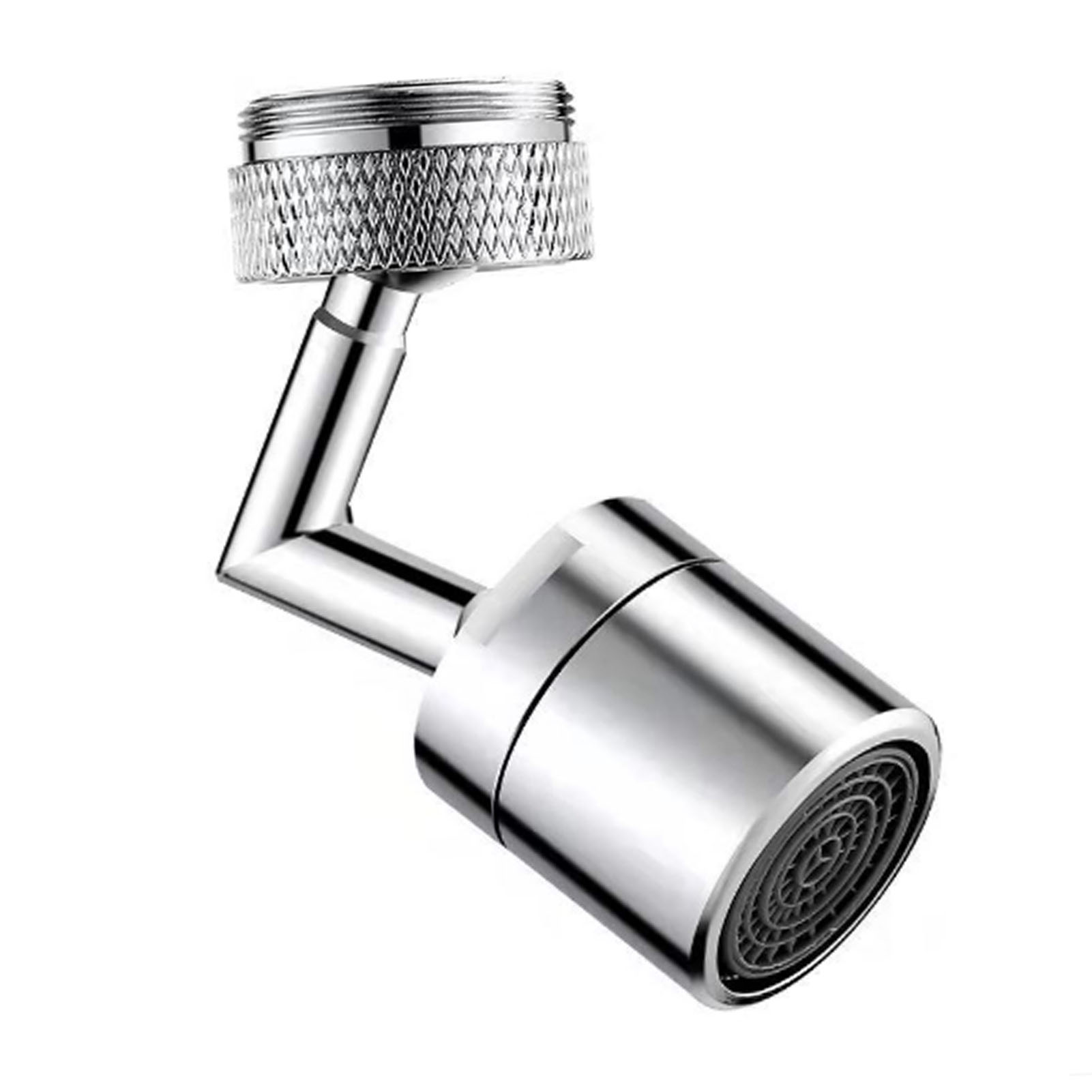 Schwenkbarer Wasserhahnaufsatz, Universelle Drehbare Metalldüse, Langlebiges Wasserhahnzubehör Für Küche Und Haushalt, Einzelmodus