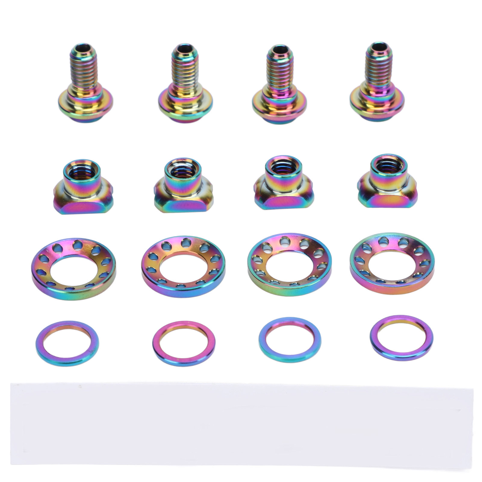 Set Mit 16 Befestigungsschrauben Für C-bremsen An Rennrädern, Aus Leichter Titanlegierung, Kompatibel Mit Den Modellen R8000, Ut6800 Und Da9000 (verschiedene Farben).