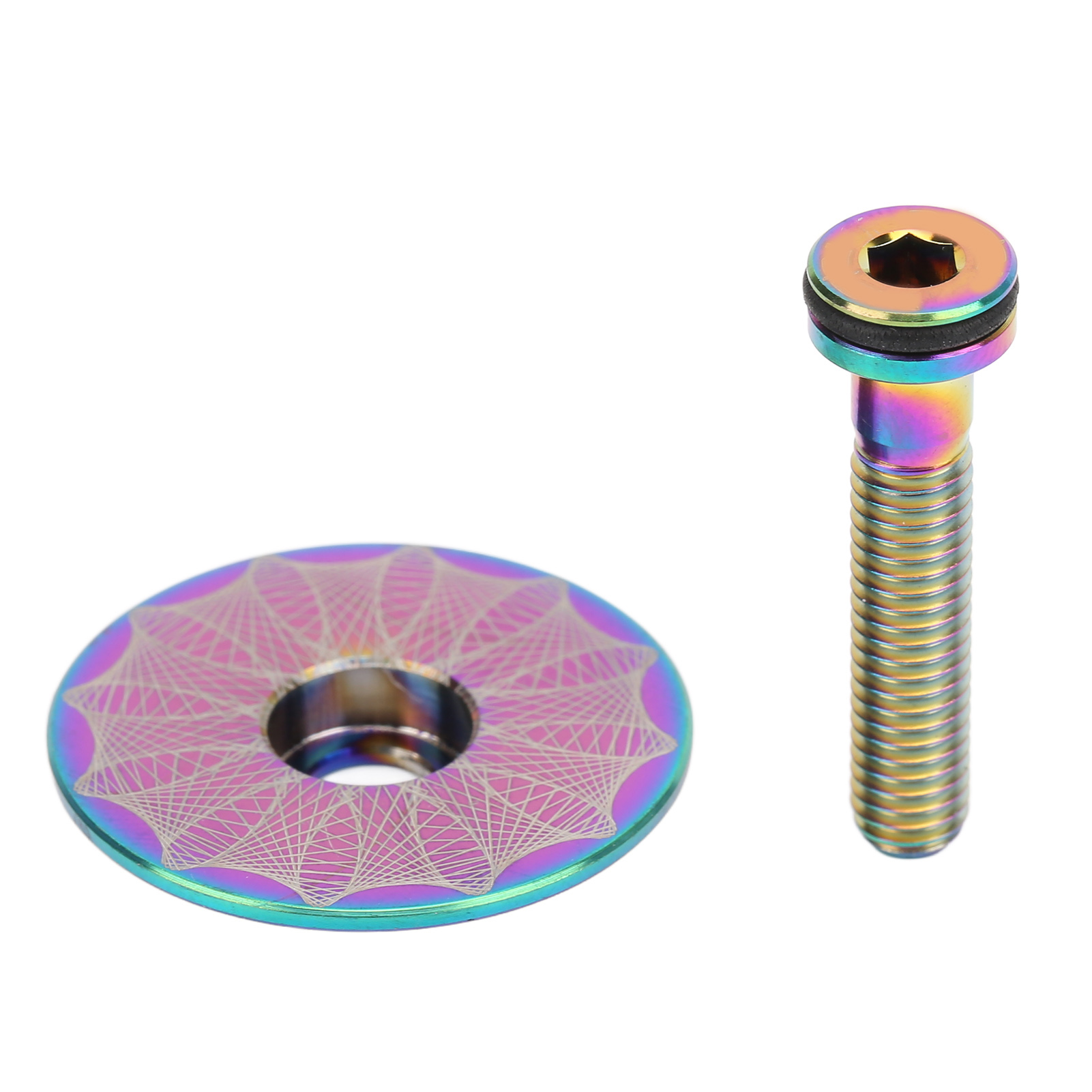 Risk Lenkkopfschutz Für Rennrad/mtb, 28,6 Mm Durchmesser, Mit Schraube.