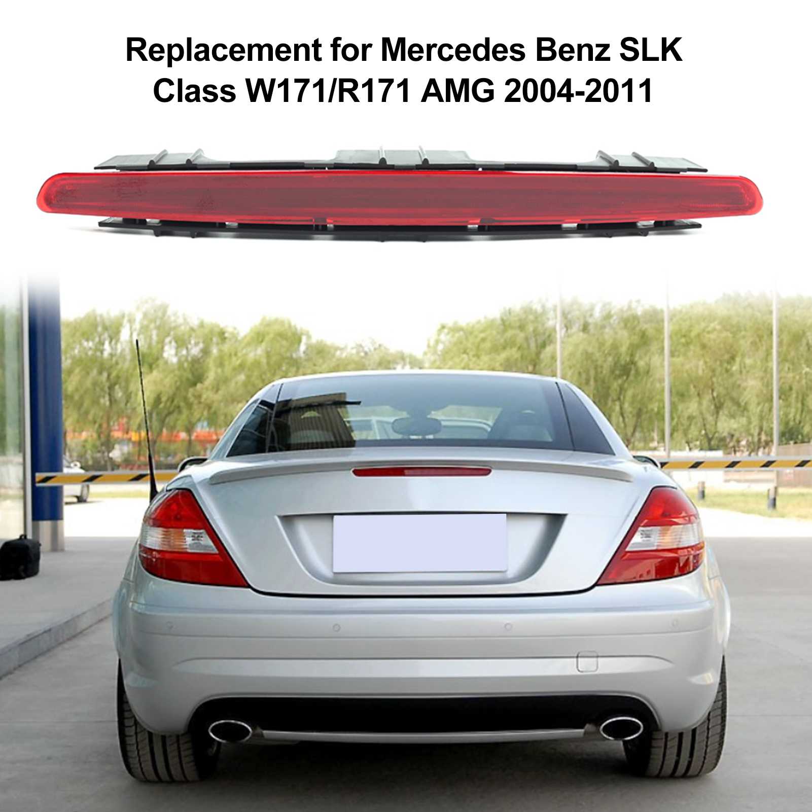 Hochgesetzte Bremsleuchte, Ersatz-led-bremsleuchte Für Mercedes-benz Slk-klasse W171/r171 Amg 2004-2011 1718200056