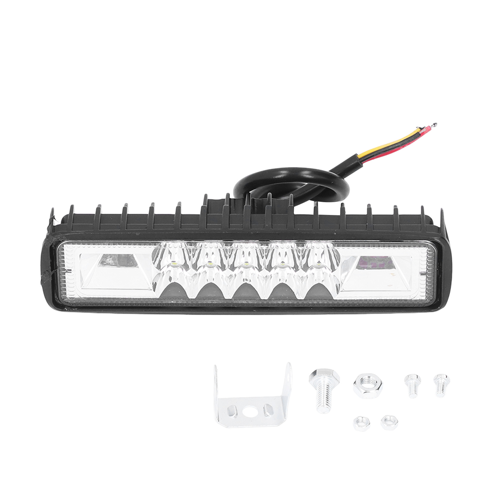 48-w-led-arbeitsscheinwerfer Mit Universellem Zweifarbigen Seitenblitz Für Autos, Motorräder Und Geländewagen