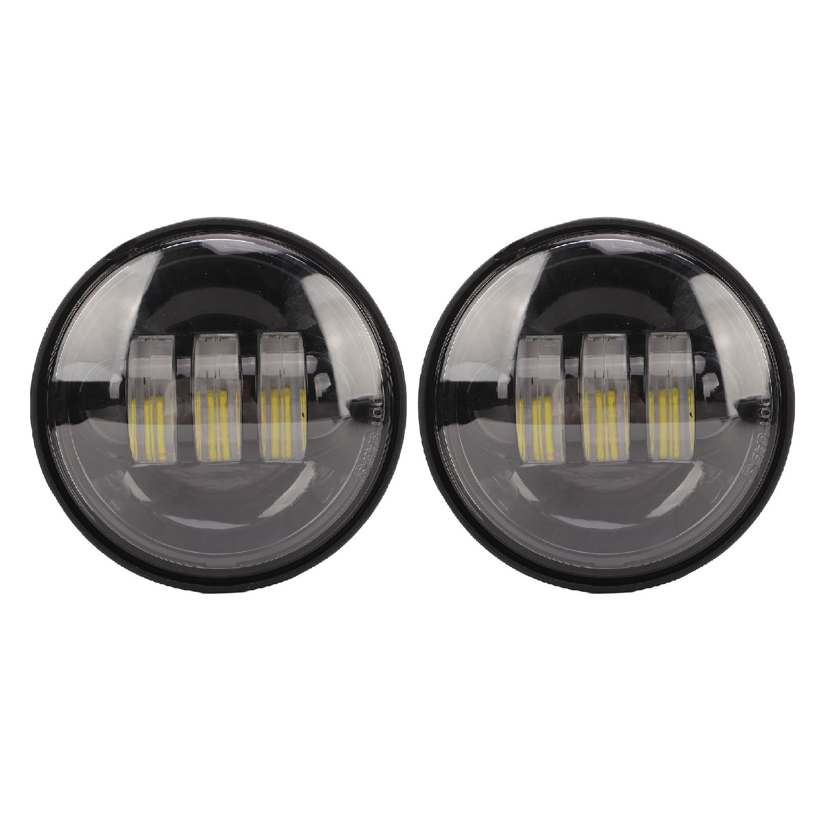 Set Mit 2 Weißen 4,5-zoll-led-nebelscheinwerfern, Ip67 Wasserdicht, 10-32 V, 30 W, Für Motorräder