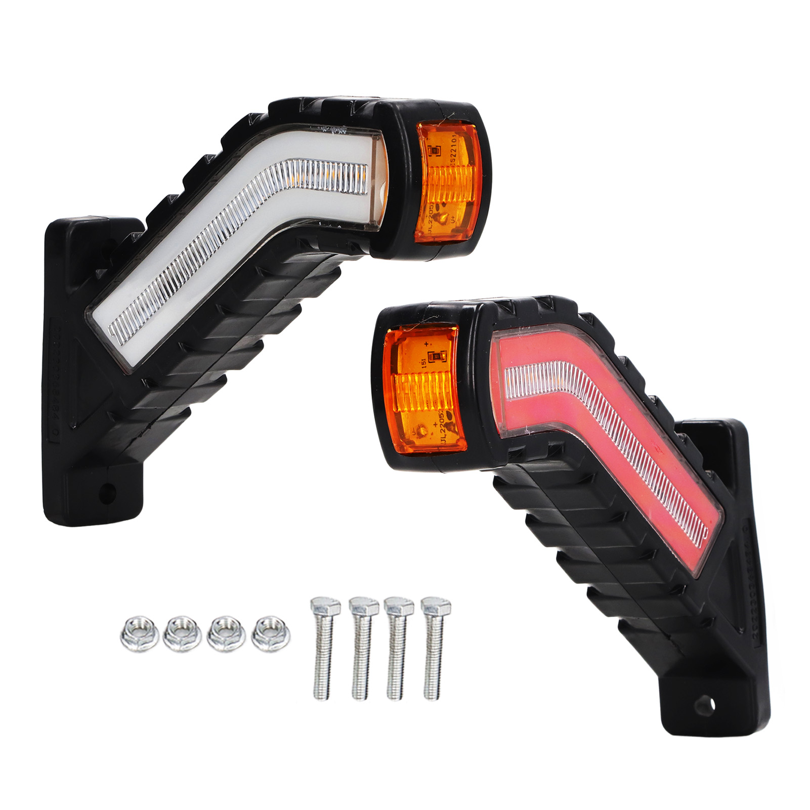 Set Mit 2 Ip68 Wasserdichten Led-rückleuchten, 1500 Lm, Hohe Helligkeit, Für Lkw, Boot Und Wohnmobil.