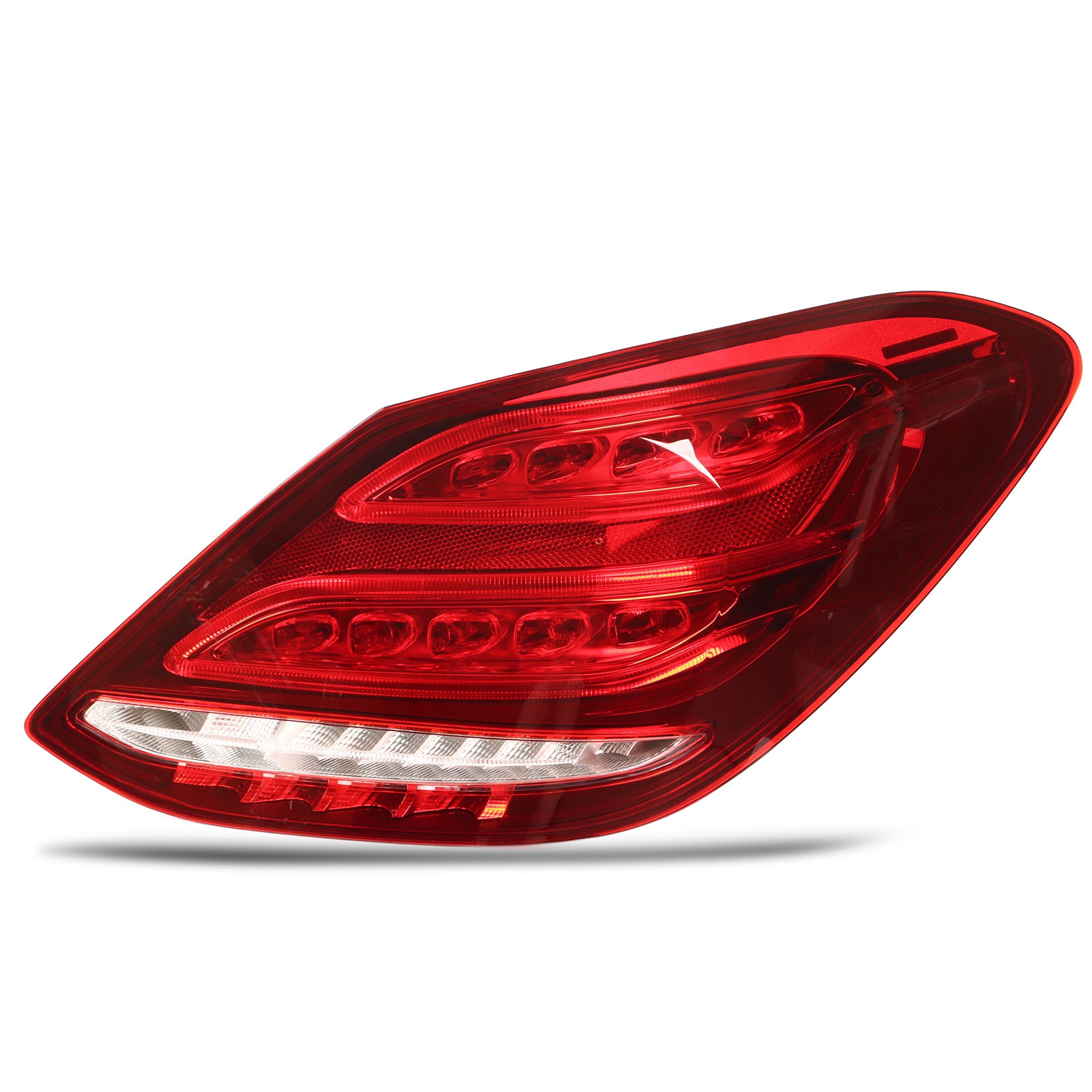 Rechte Hintere Led-leuchte, Teilenummer A2059060457, Für Linkslenker, Kompatibel Mit Mercedes-benz C-klasse W205 Limousine (2015-2018)