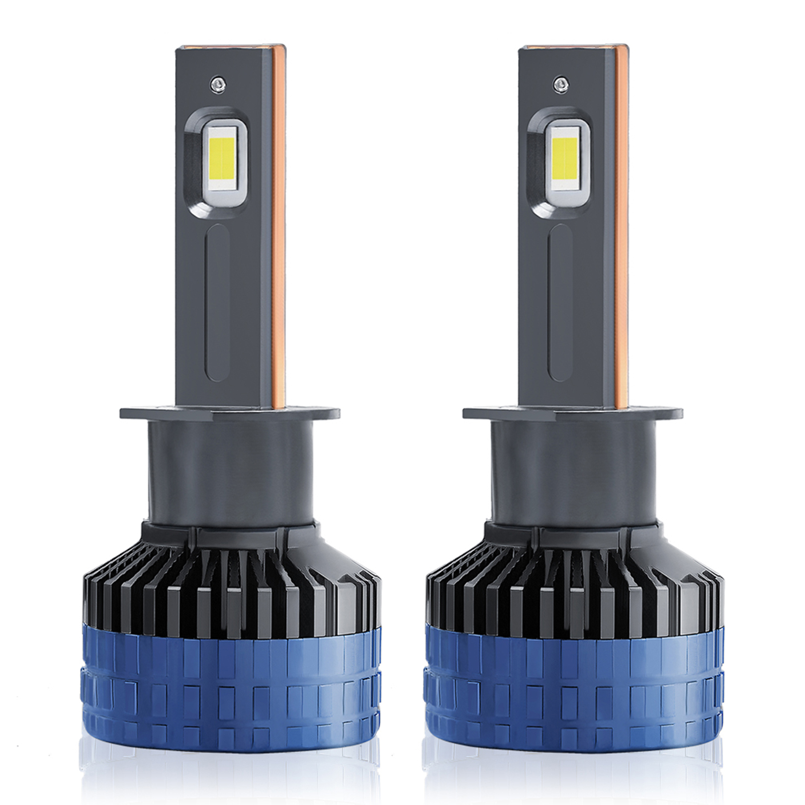P10 H1 Led-lampen Für Autoscheinwerfer, Ip68 Wasserdicht, 6000 K, 300 W, 36000 Lm, 2er-pack