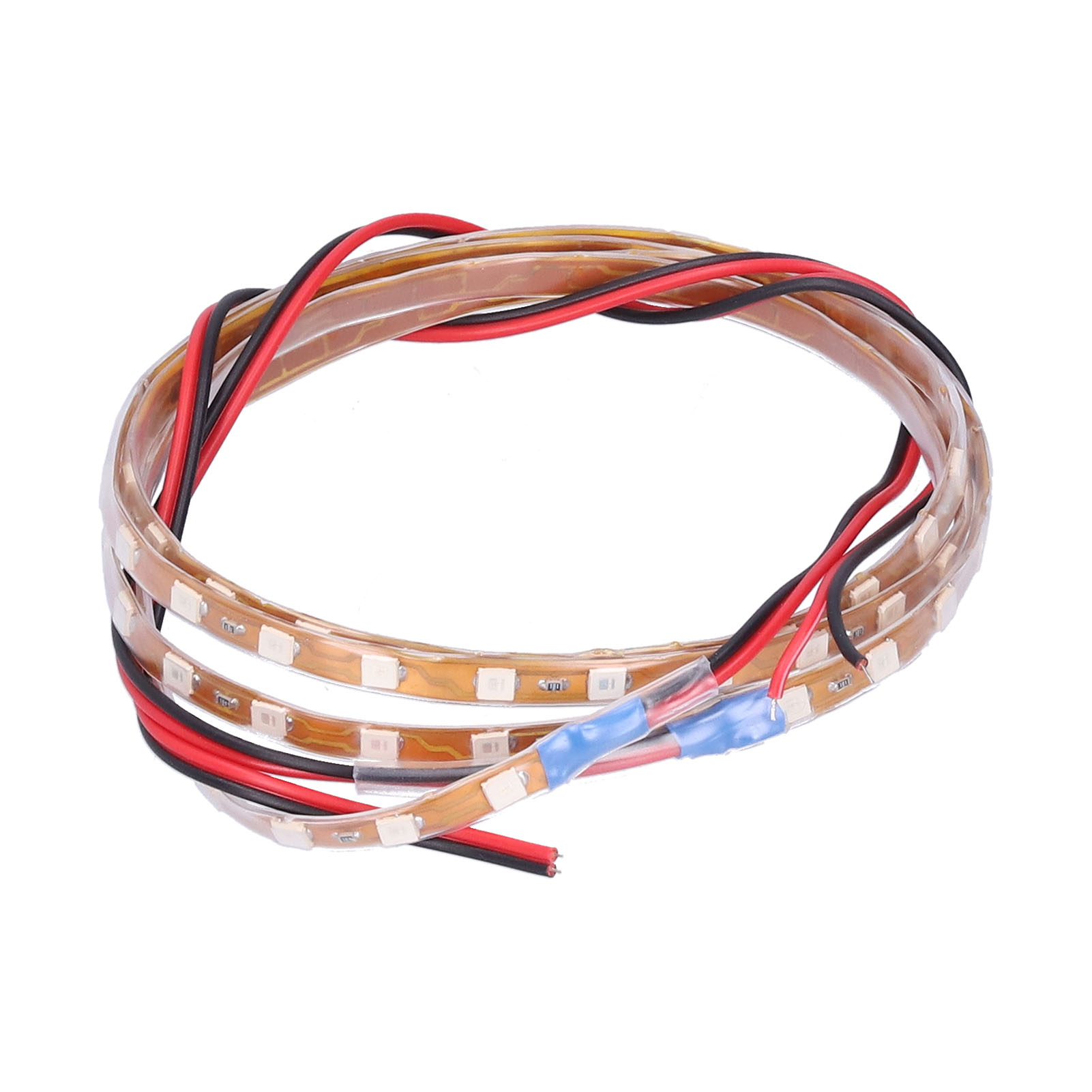 90 Cm Led-streifen, 90 Leds, Dekorative Ambientebeleuchtung, 12 V, Universell Für Auto Und Motorrad, Blaues Licht