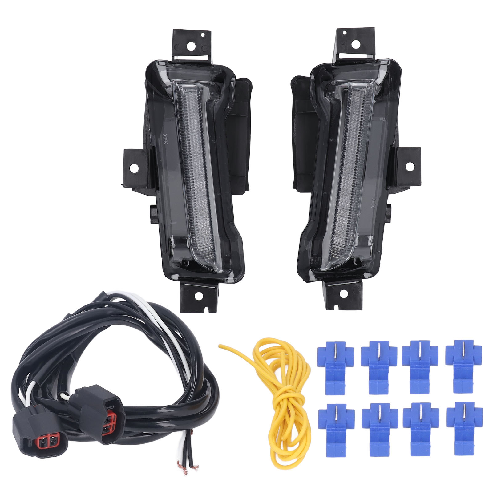 Paar 12v Led-tagfahrlichter, Weißes Licht, Ersatz Für Chevy Camaro Zl1 2016-2018