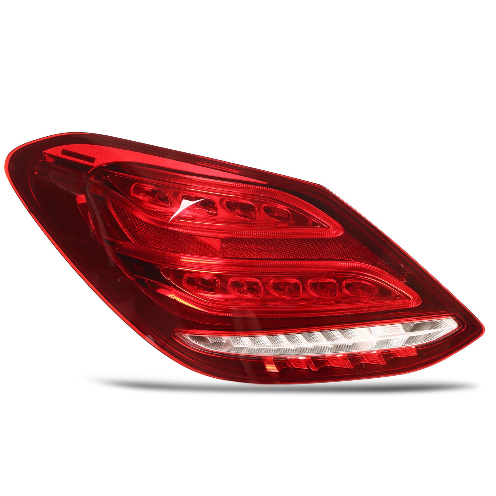 Linke Hintere Led-leuchte A2059060357 Für Linkslenker, Kompatibel Mit Mercedes-benz C-klasse W205 Limousine (vor Facelift, 2015-2018)