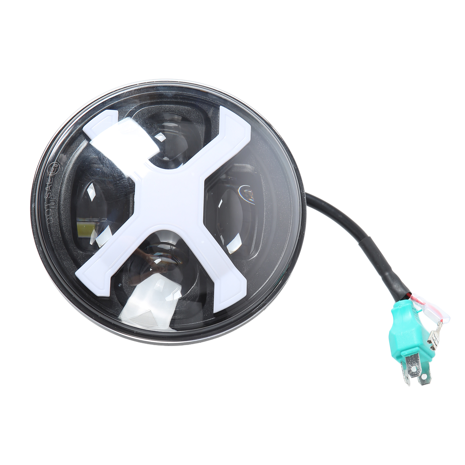6-zoll-12v-led-scheinwerfer, 6000k/6500k, 3200 Lm, Hohe Helligkeit, Universell Für Autos Und Motorräder
