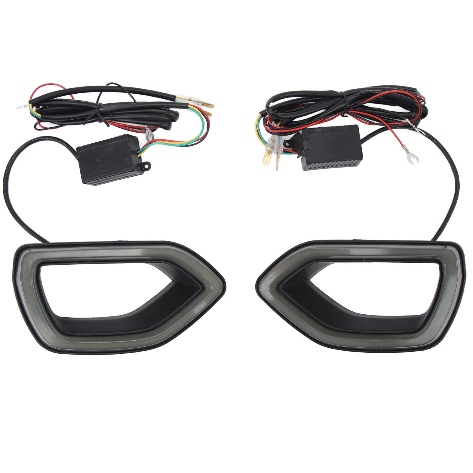 Oberer Kühlergrill Mit Wasserdichter Led-beleuchtung (ip67), Getönte Schwarze Linse, Teilenummer 68417504ab, Kompatibel Mit Dodge Charger Srt Scat Pack