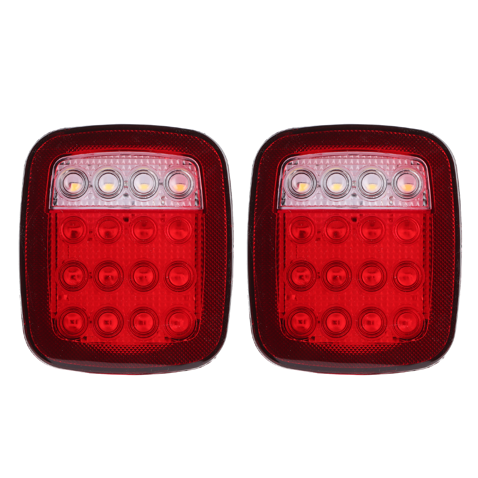 Led-rückleuchten, Bremslichter Und Rückfahrscheinwerfer, Kompatibel Mit Jeep Wrangler Cj 76-06
