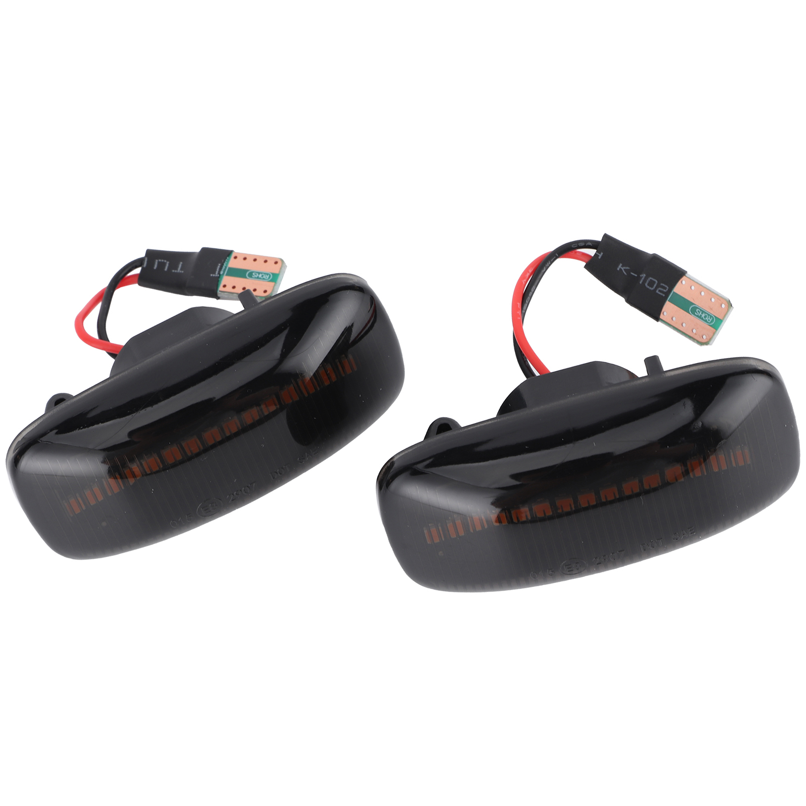 Satz Mit 2 Dynamischen Led-seitenmarkierungsleuchten Mit Blinkern, Kompatibel Mit Nissan Maxima