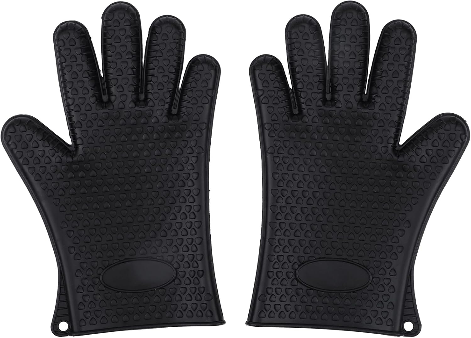 Silikon-grillhandschuhe – 27 X 14 Cm – Silikon – Hitzebeständig – Flexible Passform Und Sichere Handhabung Heißer Bleche – Modell Am16