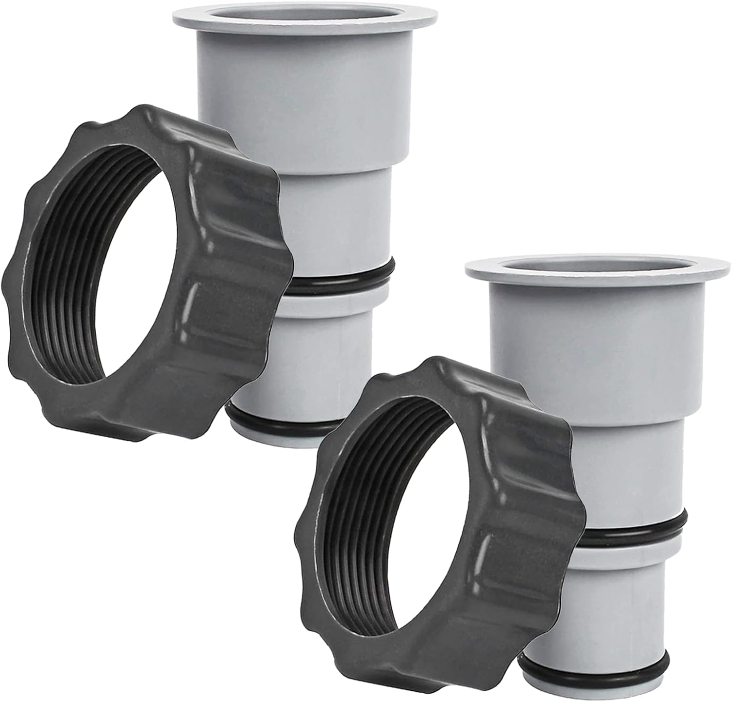 Stück Poolschlauchadapter, 32- Und 38-mm-pumpenadapter, Poolschlauchadapter A, Poolanschluss Mit Innengewinde