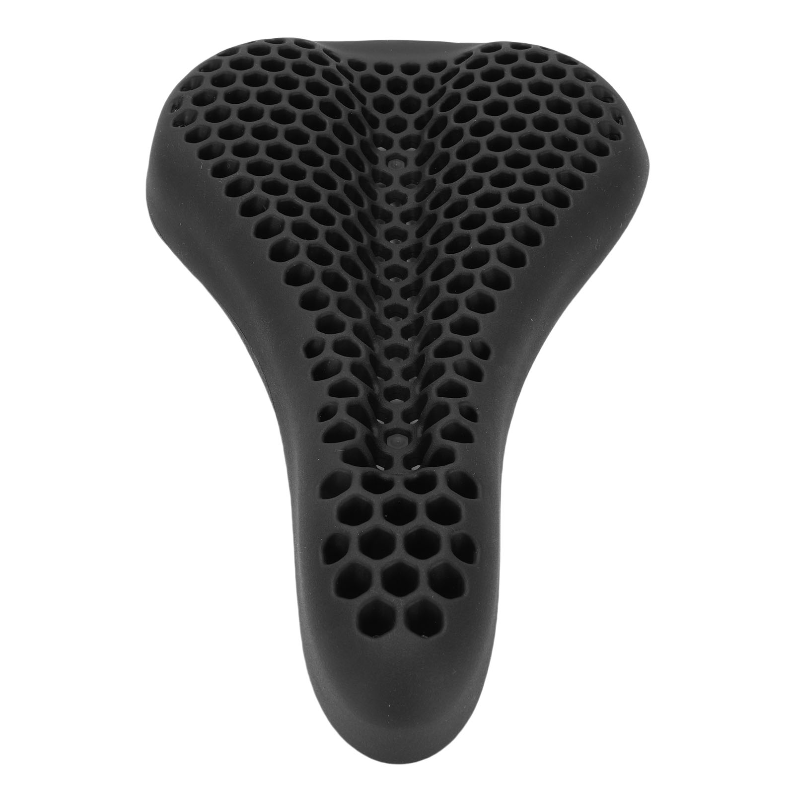 Ergonomischer, Rutschfester, Wasserdichter Fahrradsattelbezug Aus Wabenförmigem Silikon Für Mountainbikes Und Rennräder, Schwarz