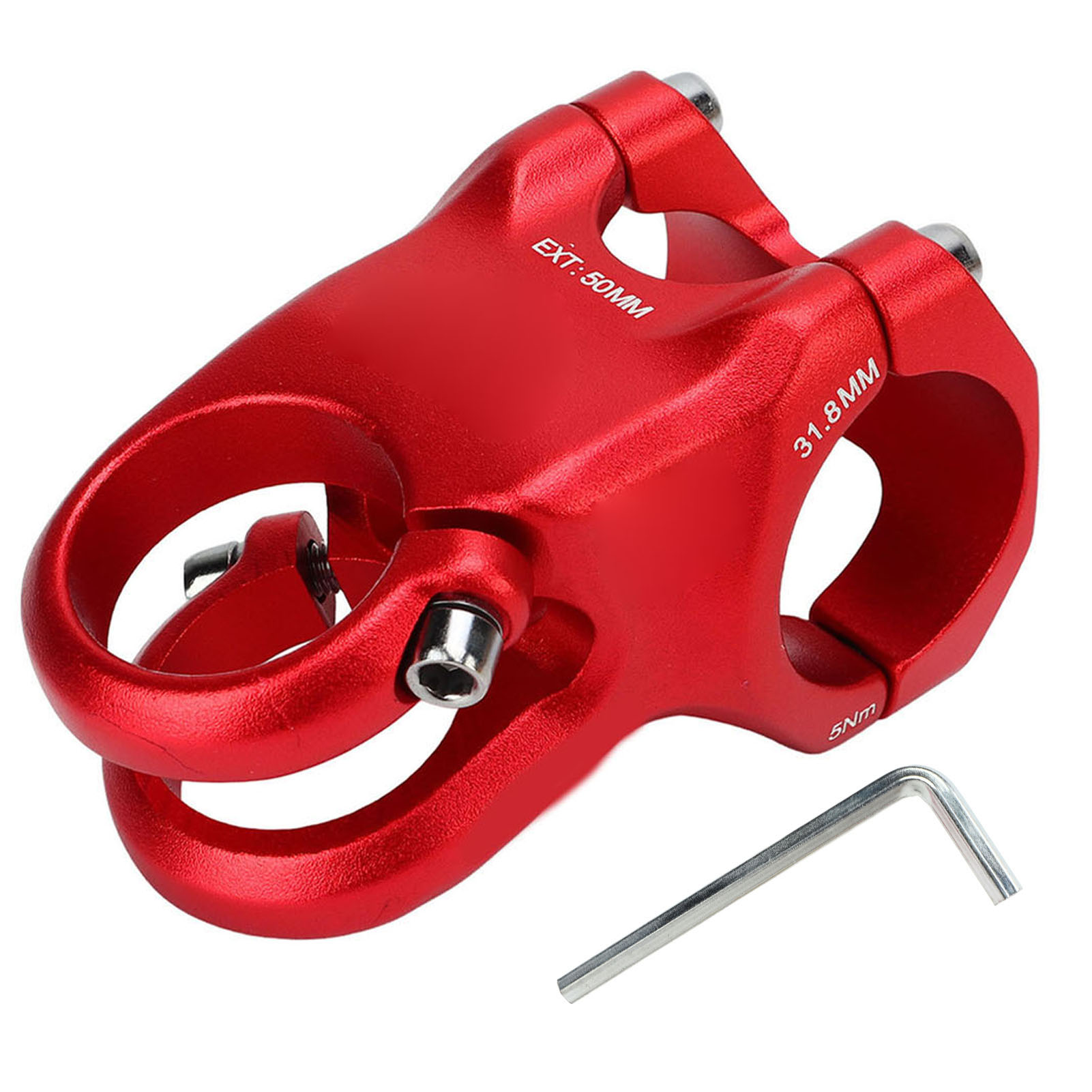 31,8 Mm Lenkervorbau, Bis Zu 15 Grad Verstellbar, Aus Aluminiumlegierung, Leicht, Rot