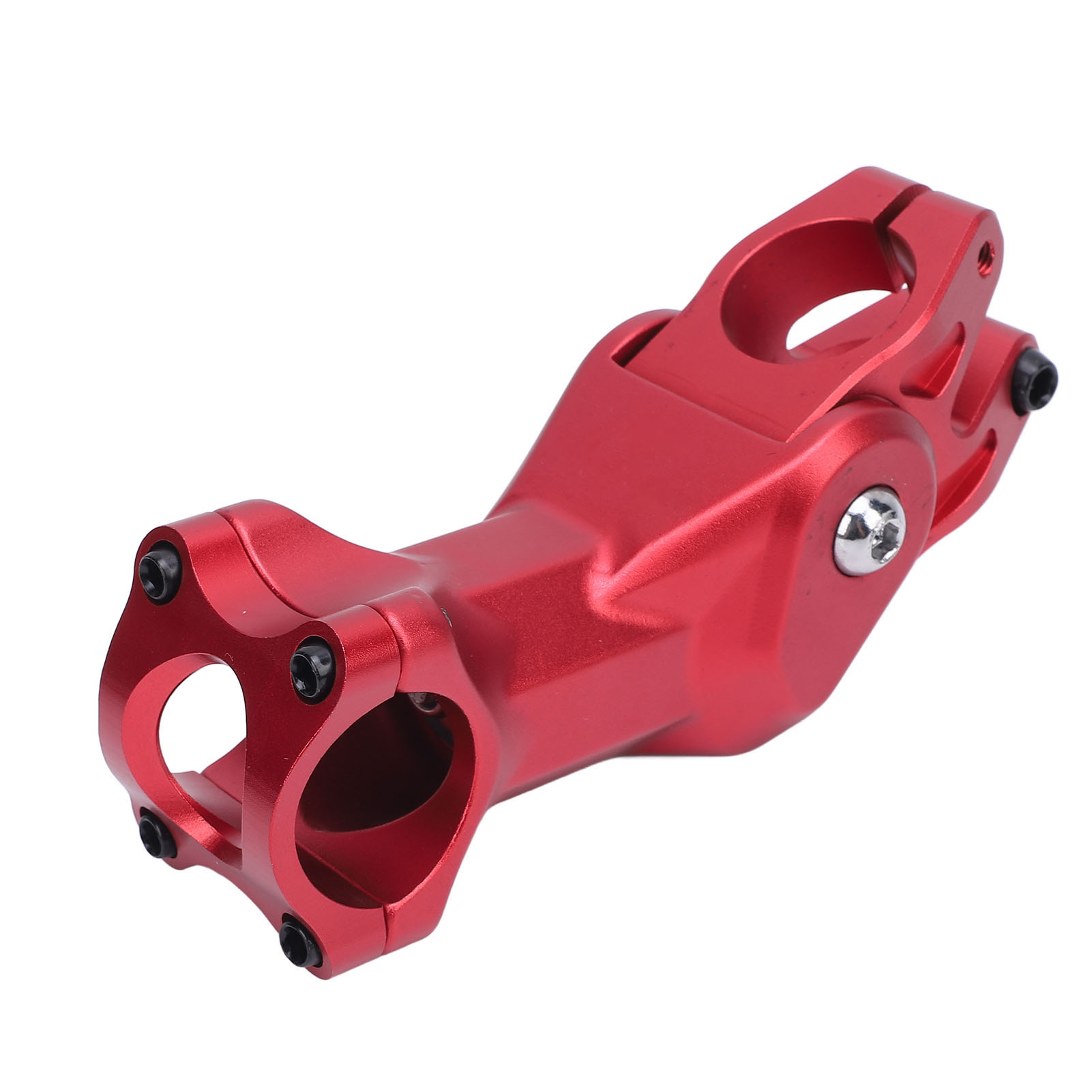 31,8 Mm Fahrrad-federungsvorbau Aus Aluminiumlegierung Mit Stoßdämpfern, Für Mountainbikes Und Rennräder, Rot