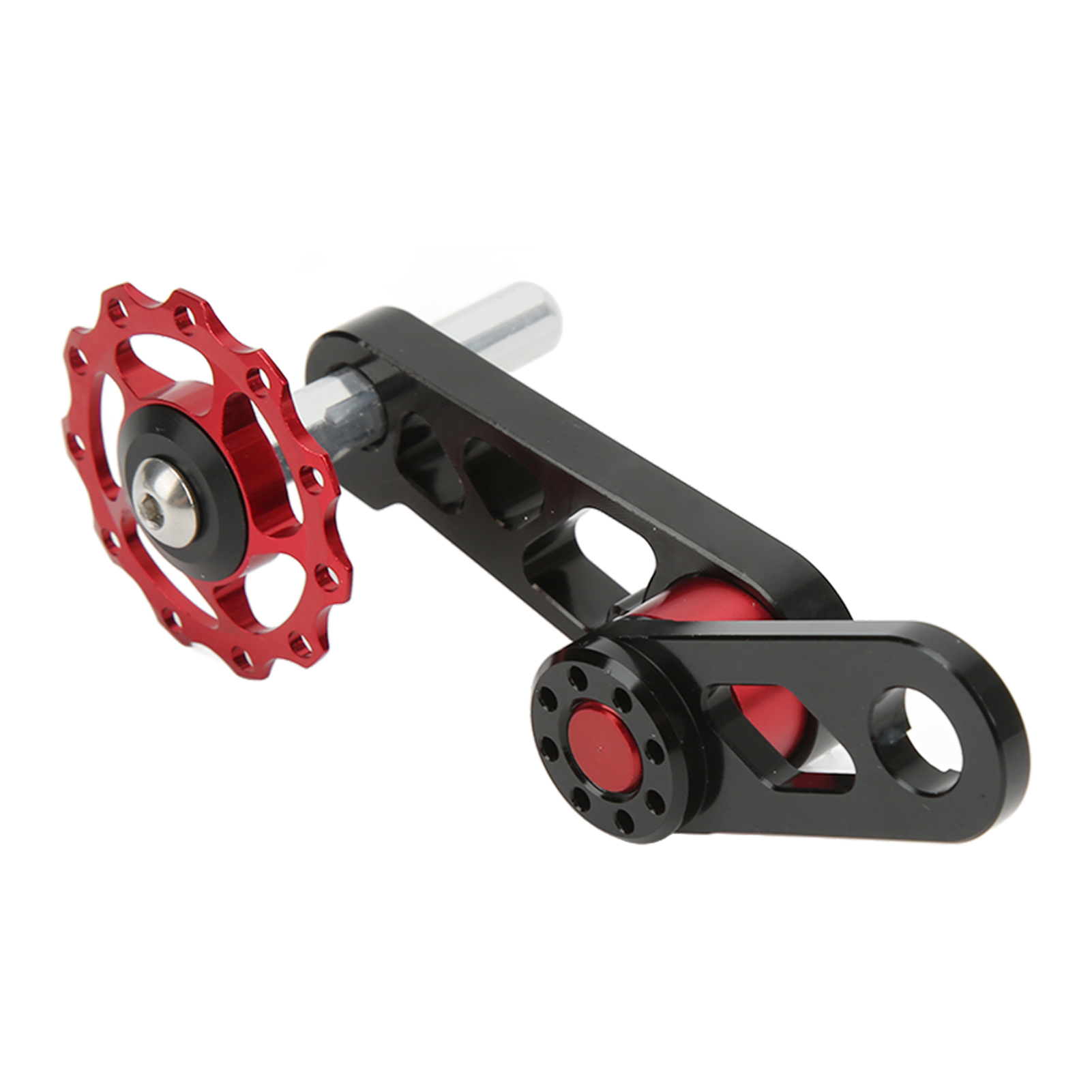 Kettenspanner Für Singlespeed-falträder, Aus Aluminiumlegierung, Rot. Kettenstabilisator Für Singlespeed-falträder.