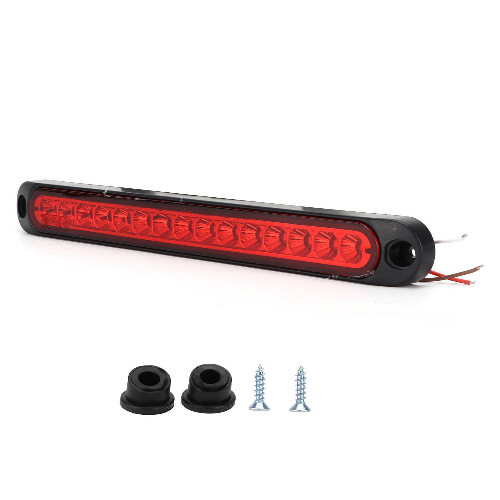 Blinkendes Rücklicht Mit 15 Leds, 10–30 V, Wasserdicht (ip67), Für Lkw, Sattelauflieger, Boote Und Anhänger, Rot