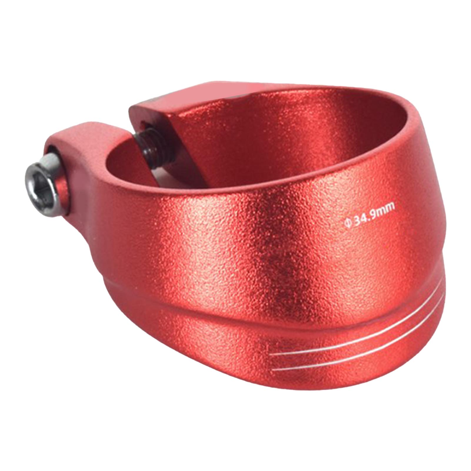 Leichte 34,9-mm-sattelstützenklemme Aus Aluminiumlegierung Für Mountainbikes, Sichere Befestigung.