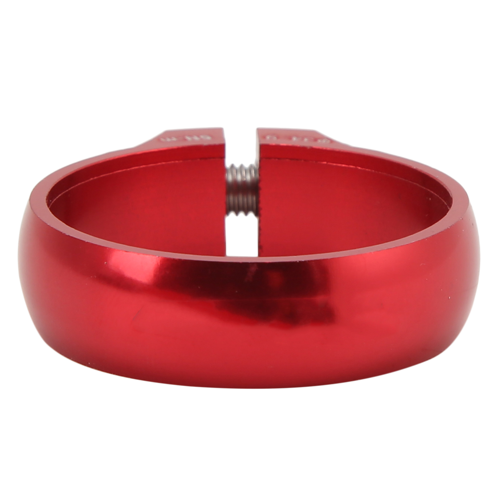 G-500 Sattelstützenklemme Für Fahrräder, Aus Aluminium, 31,8 Mm, Ultraleicht, Für Rennräder Und Mountainbikes, Rot.
