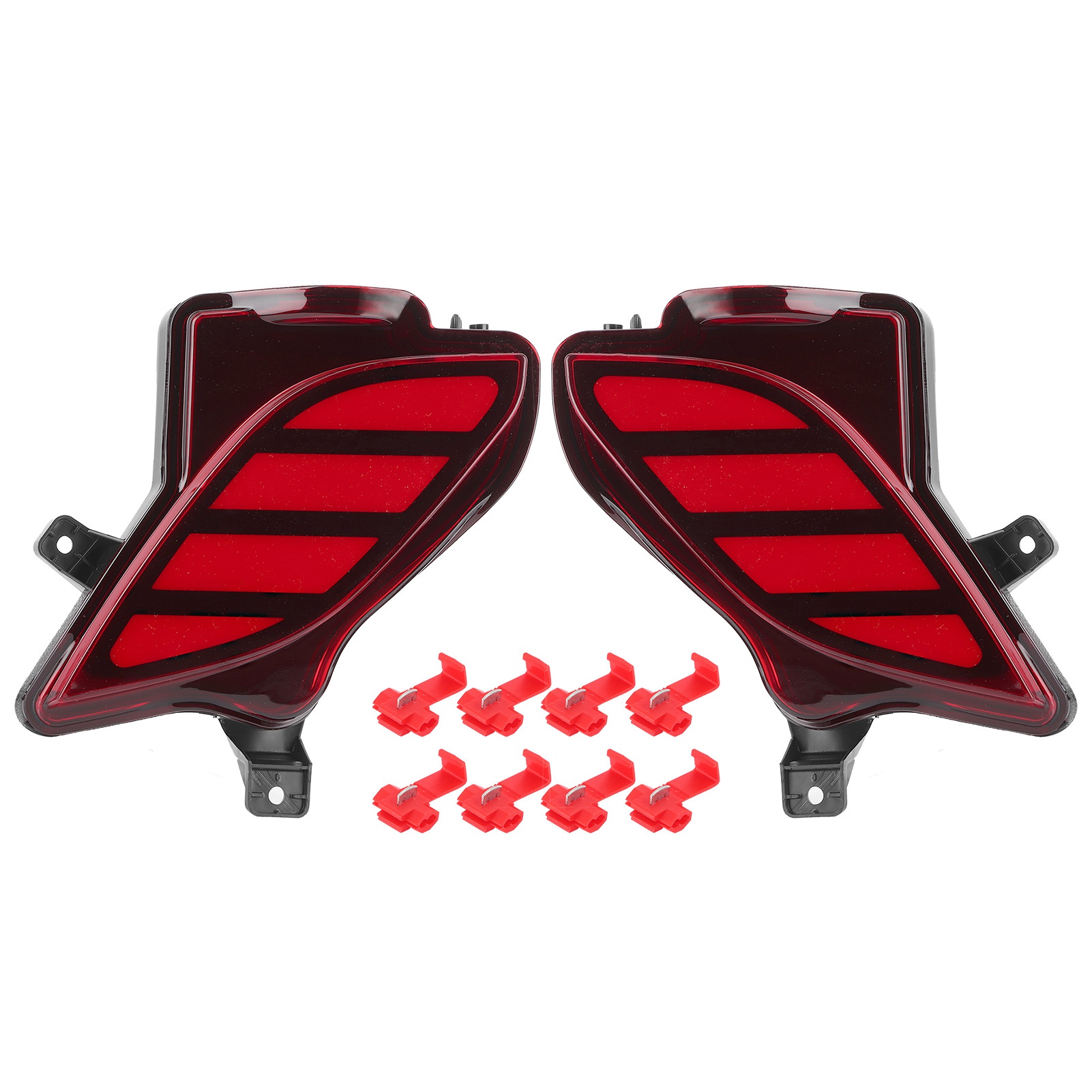 Led-rücklicht Mit Tagfahrlicht Und Roter Linse, Kompatibel Mit Highlander 2019-2021