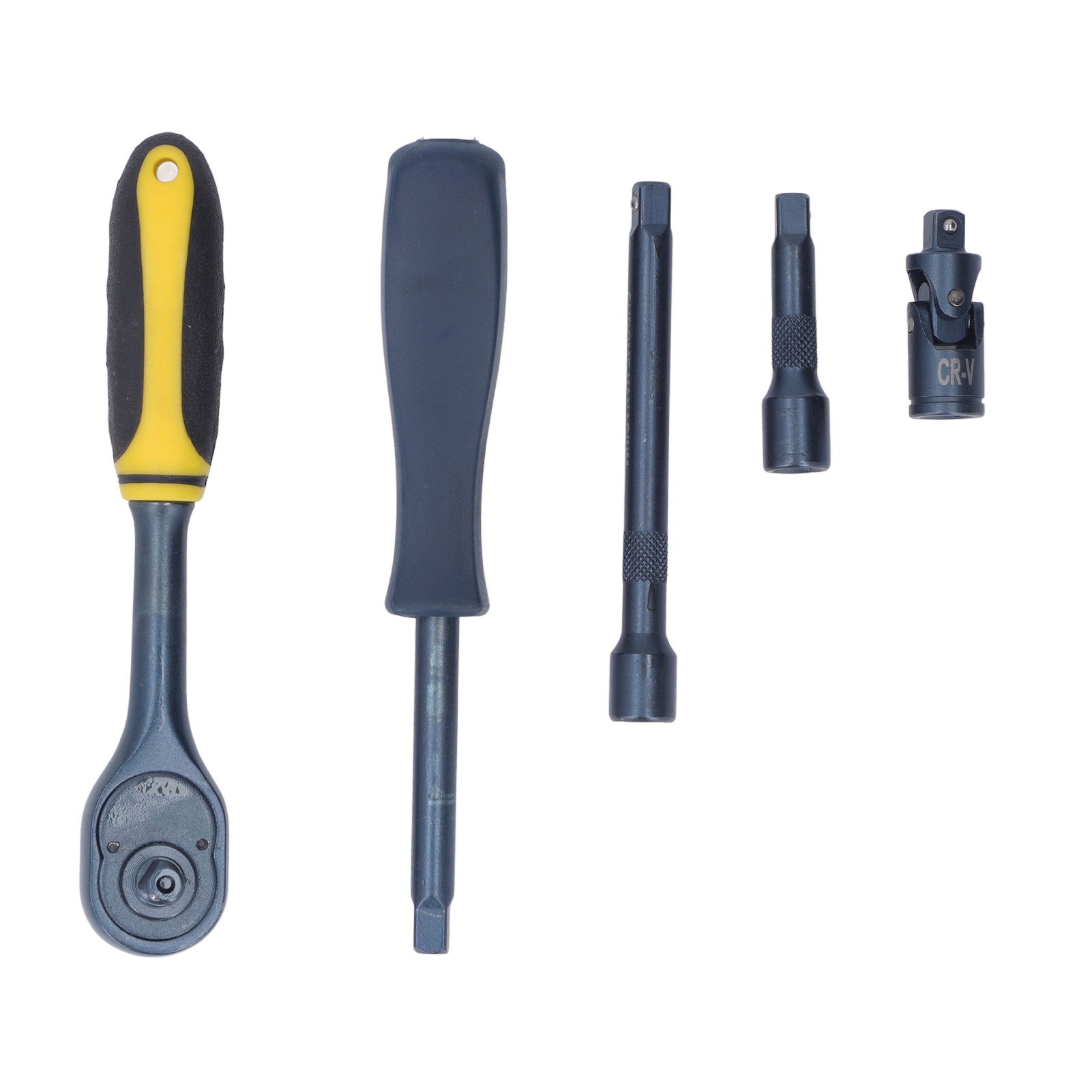 69-teiliges Set Inklusive Ratschenschlüssel, 1/4-zoll-steckschlüsseln, Schraubendreherbits Und Einer Verlängerung Für Die Autoreparatur